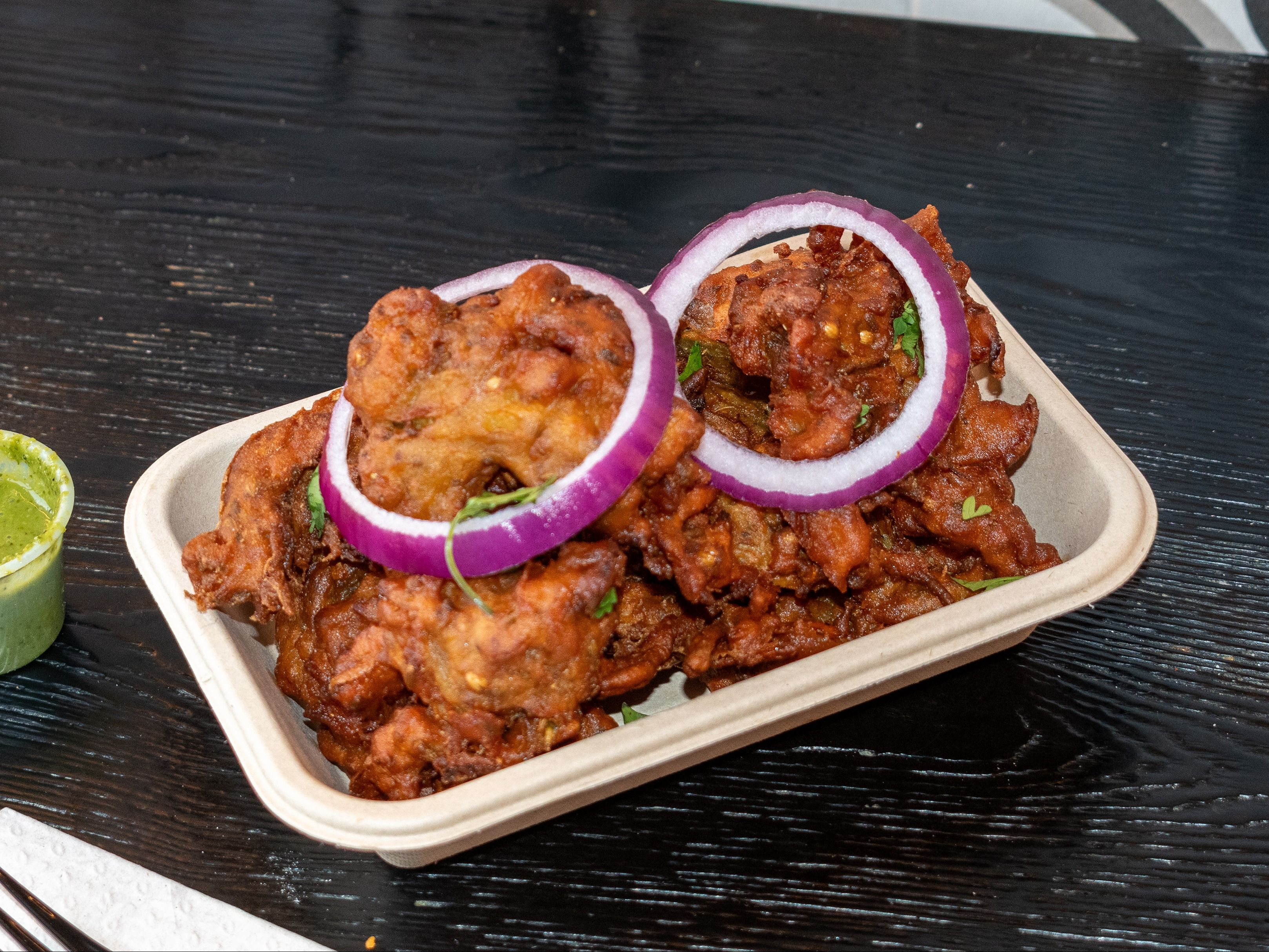 Onion Pakoda.
