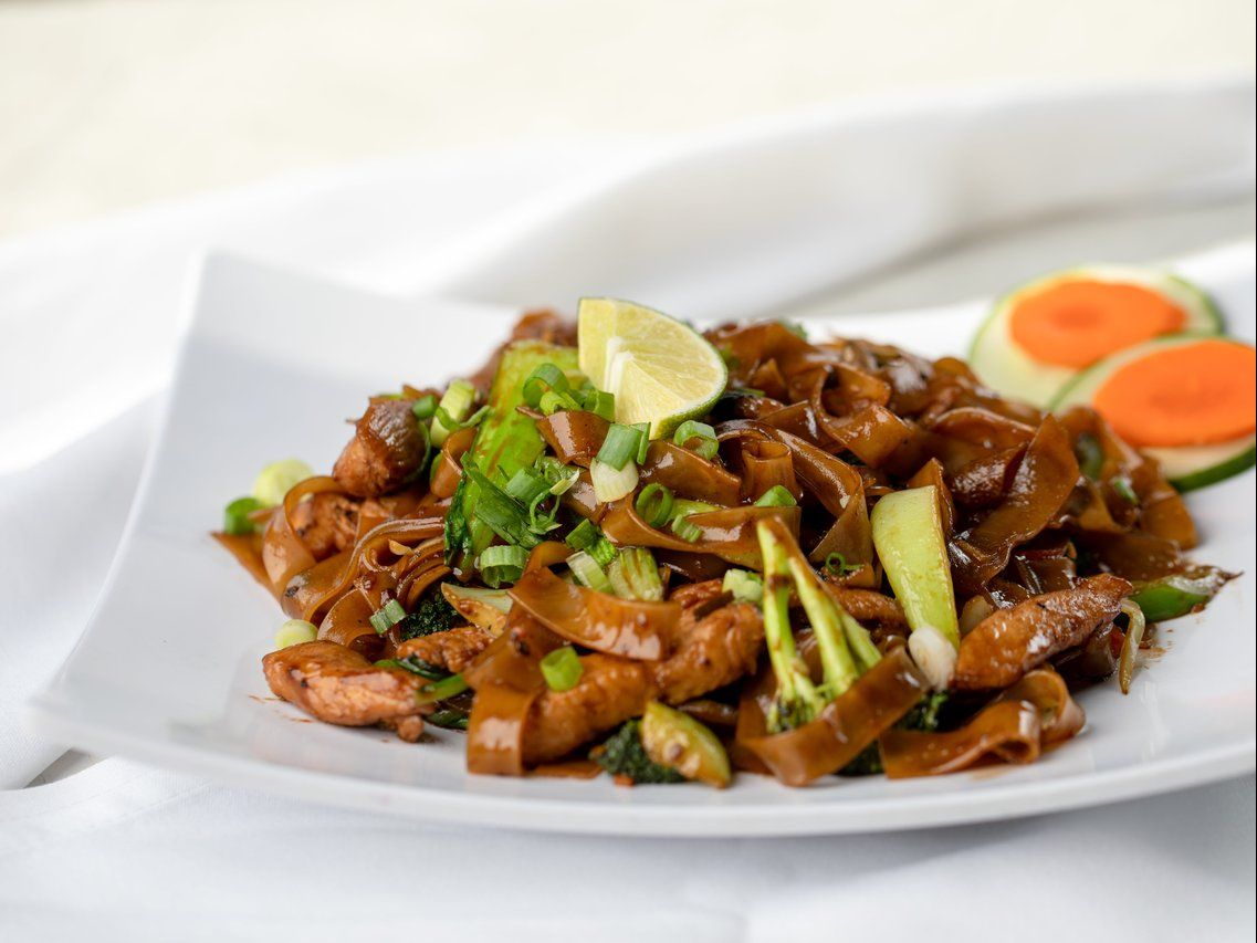 Drunken Noodles.