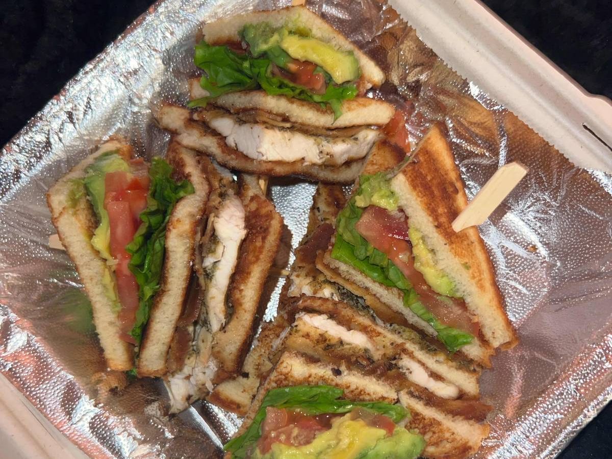 California Club Sandwich.