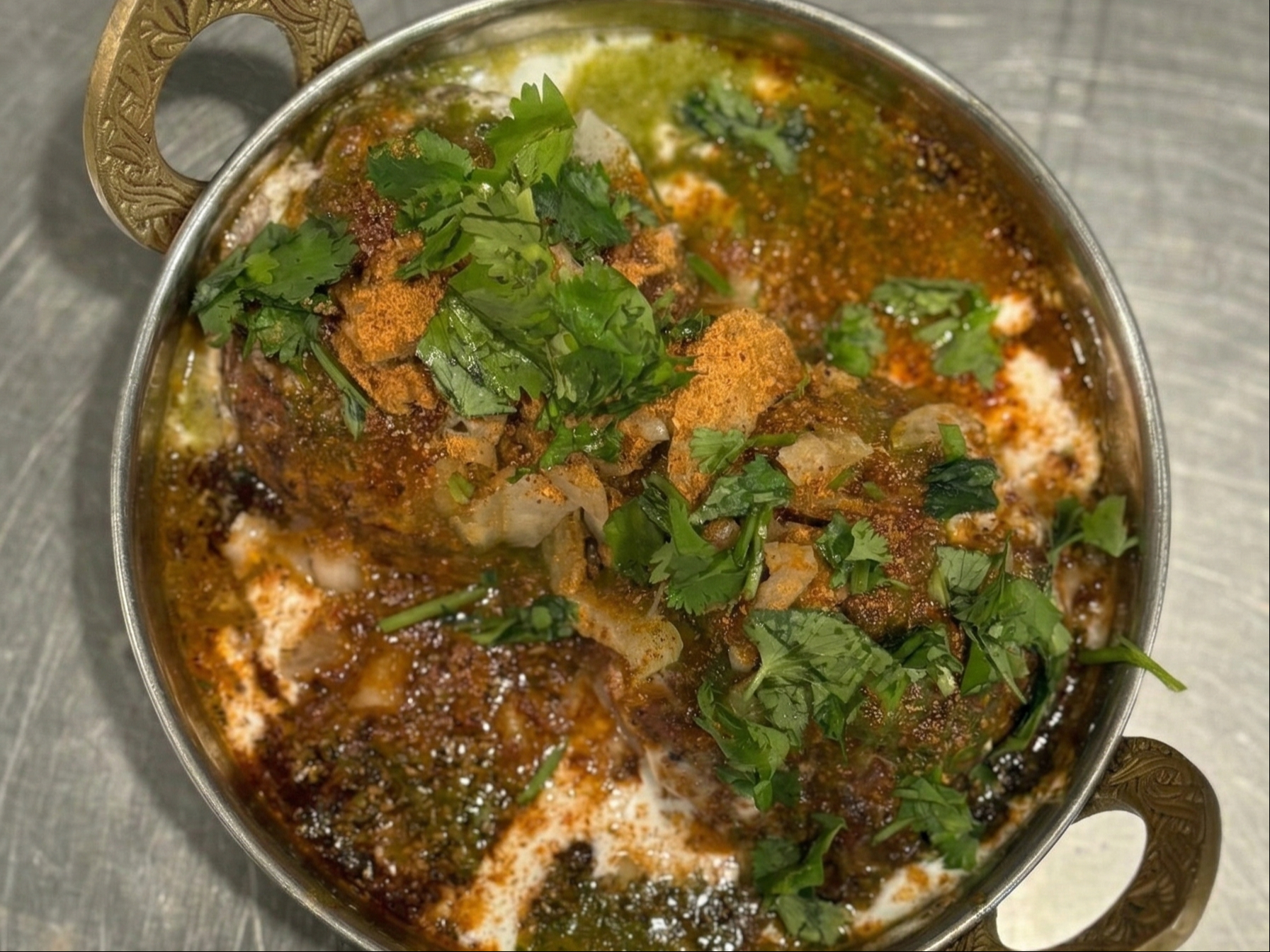 Dahi Bhalla Chaat.