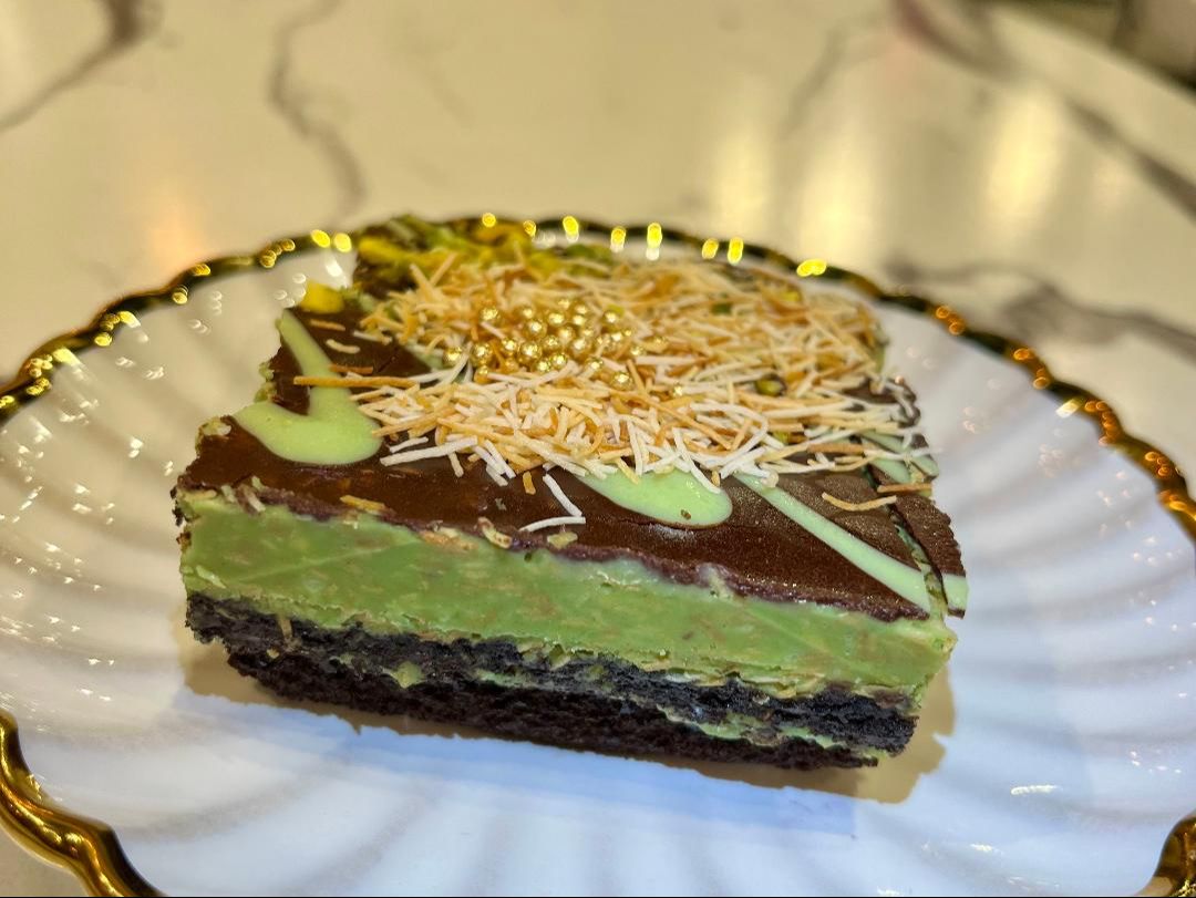 Dubai Chocolate Cheesecake.