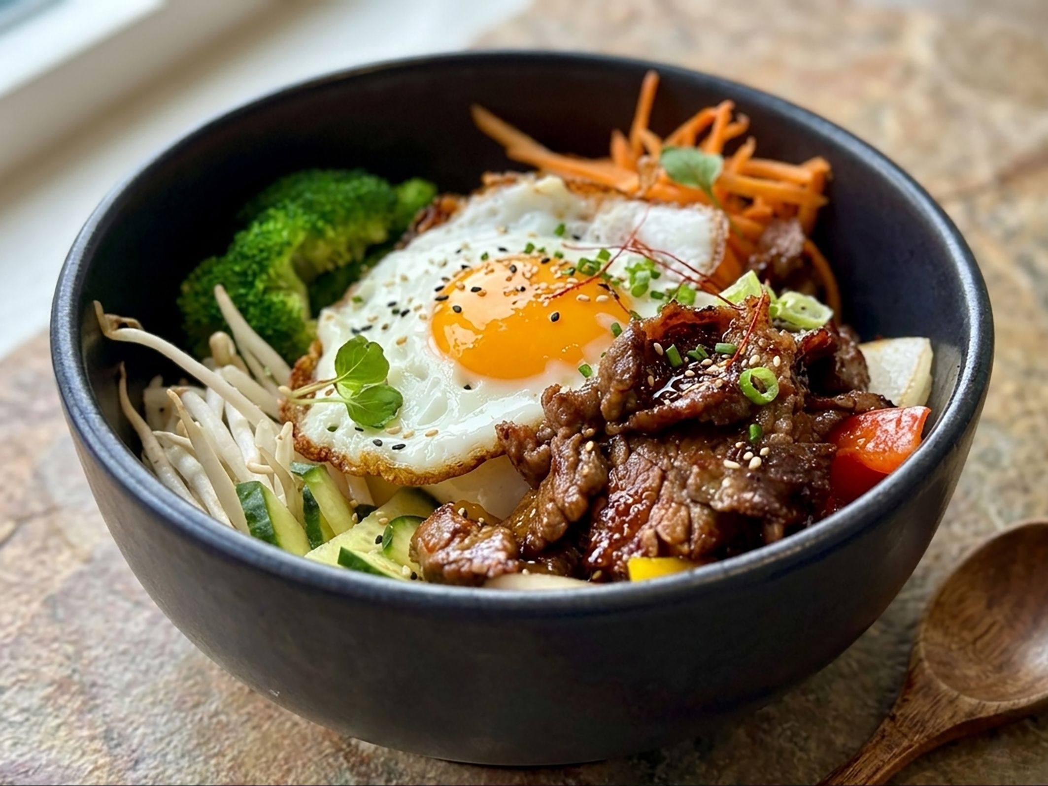 C1. Grilled Beef Mixed Rice.
