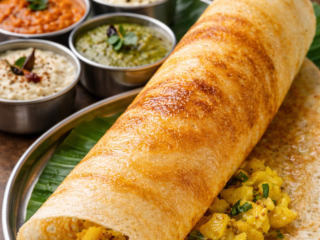 Cheese Masala Dosa.