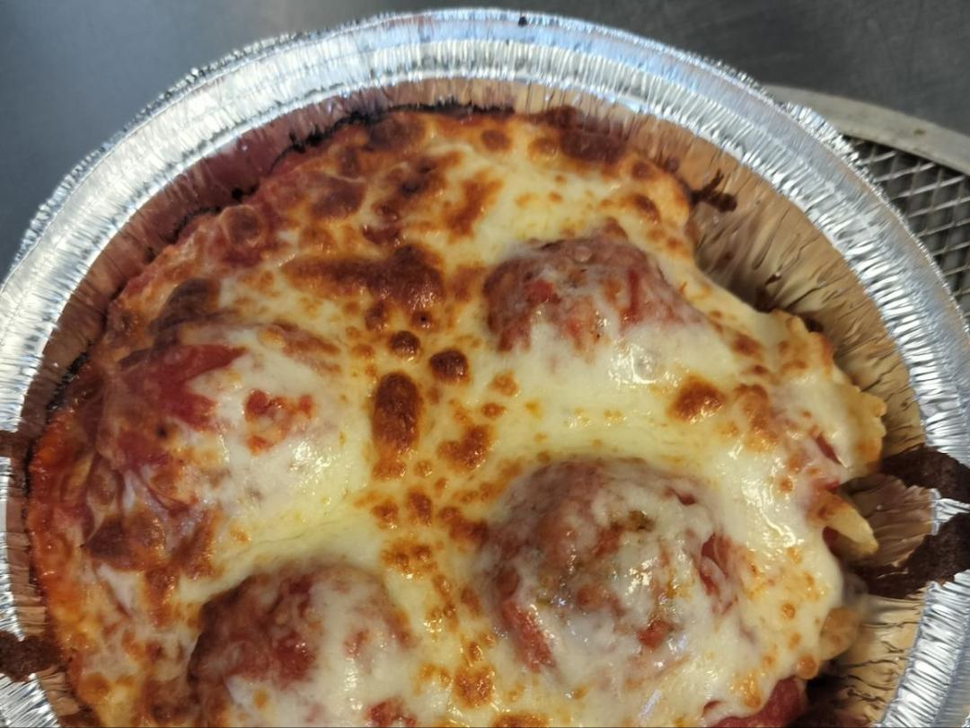 Meatball Pasta Bowl.