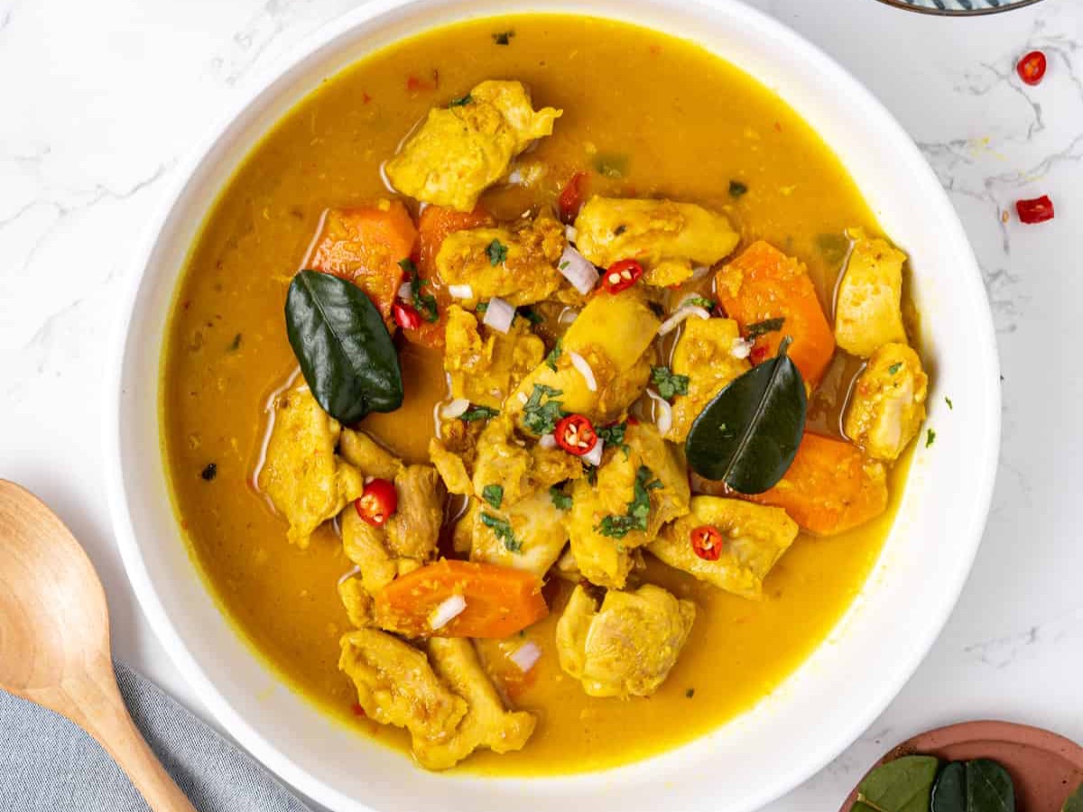 Chicken Yellow Curry.