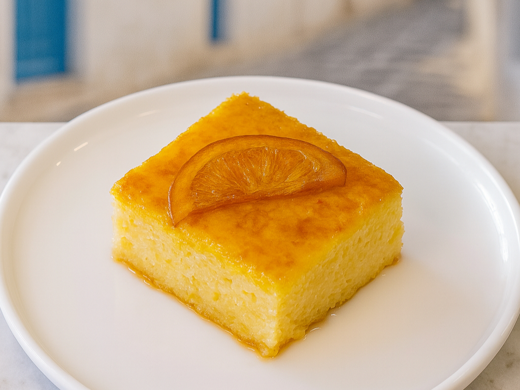 Portokalopita (Orange Cake).