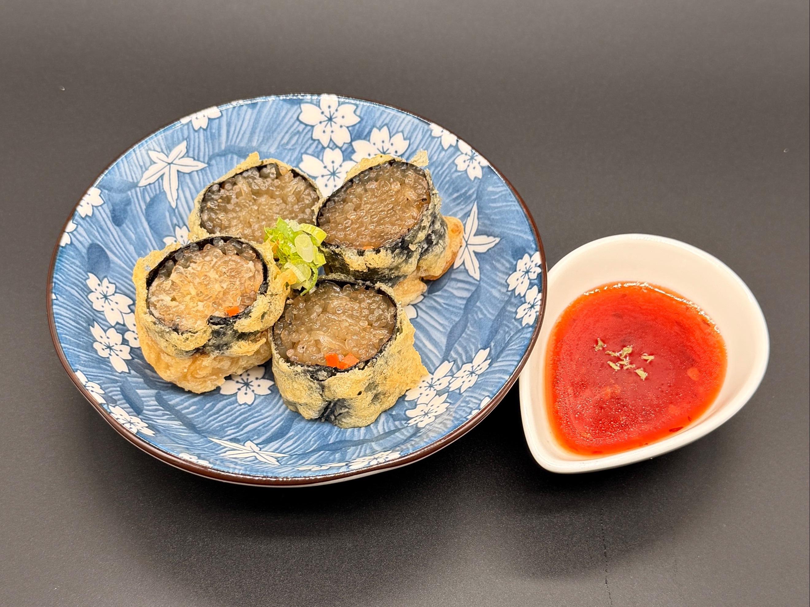 Crispy Seaweed Glass Noodle Roll.