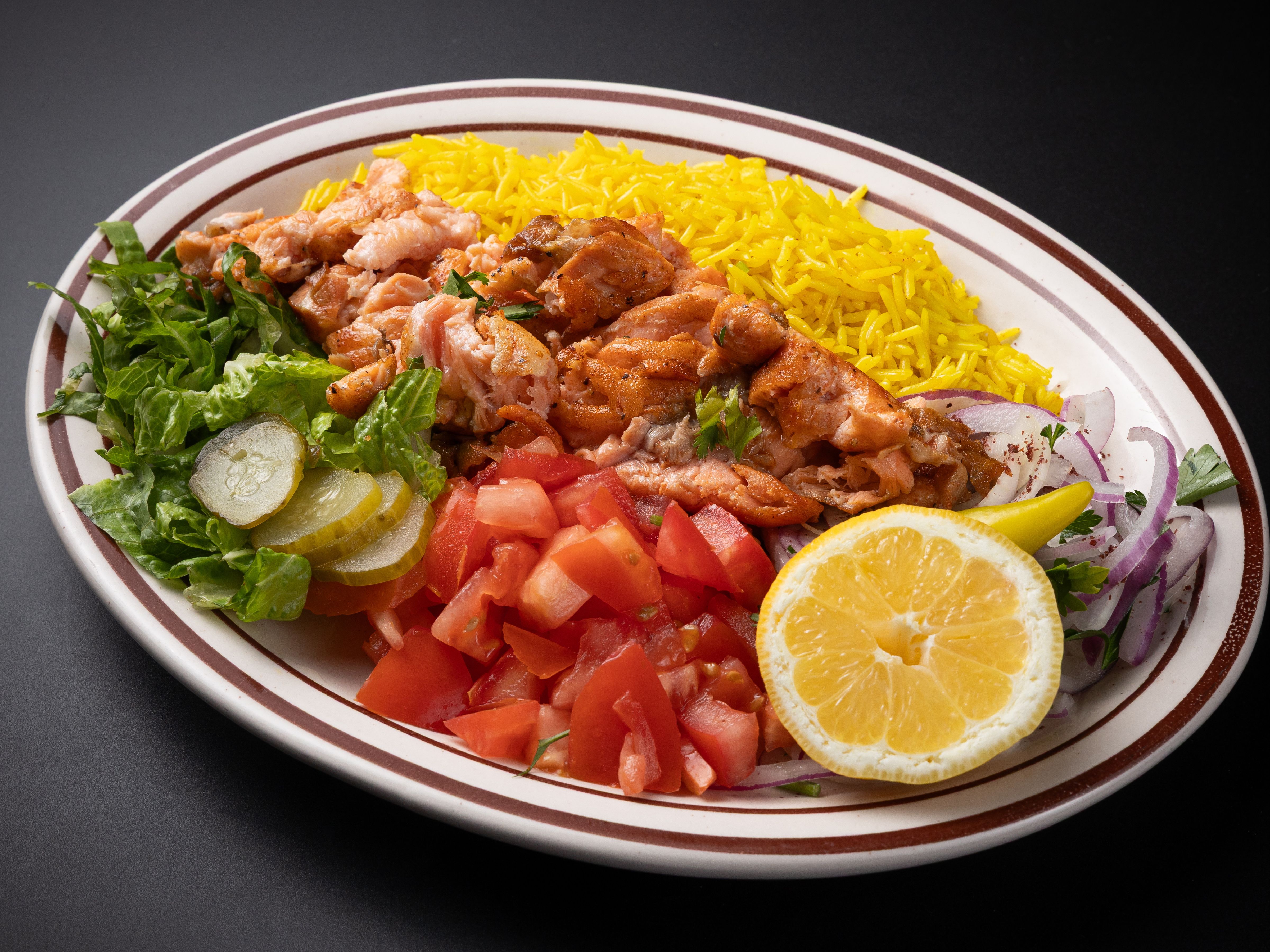 Salmon Shawarma