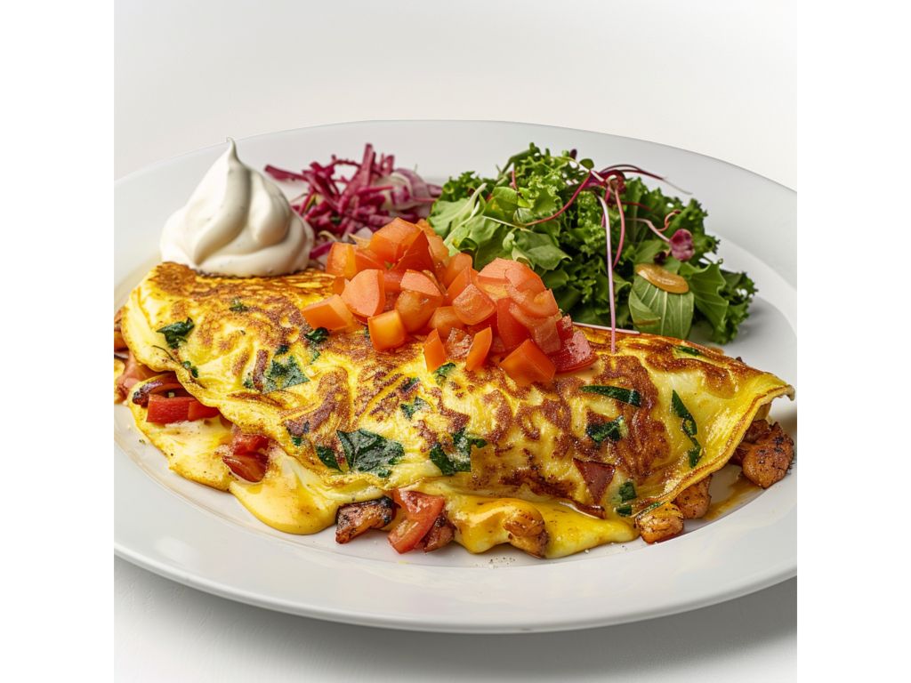 Mexican Omelette.