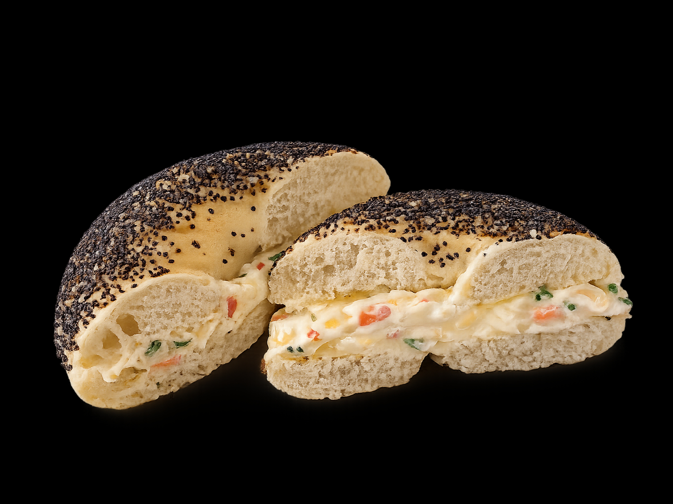 Bagel w/Flavored Cream Cheese.