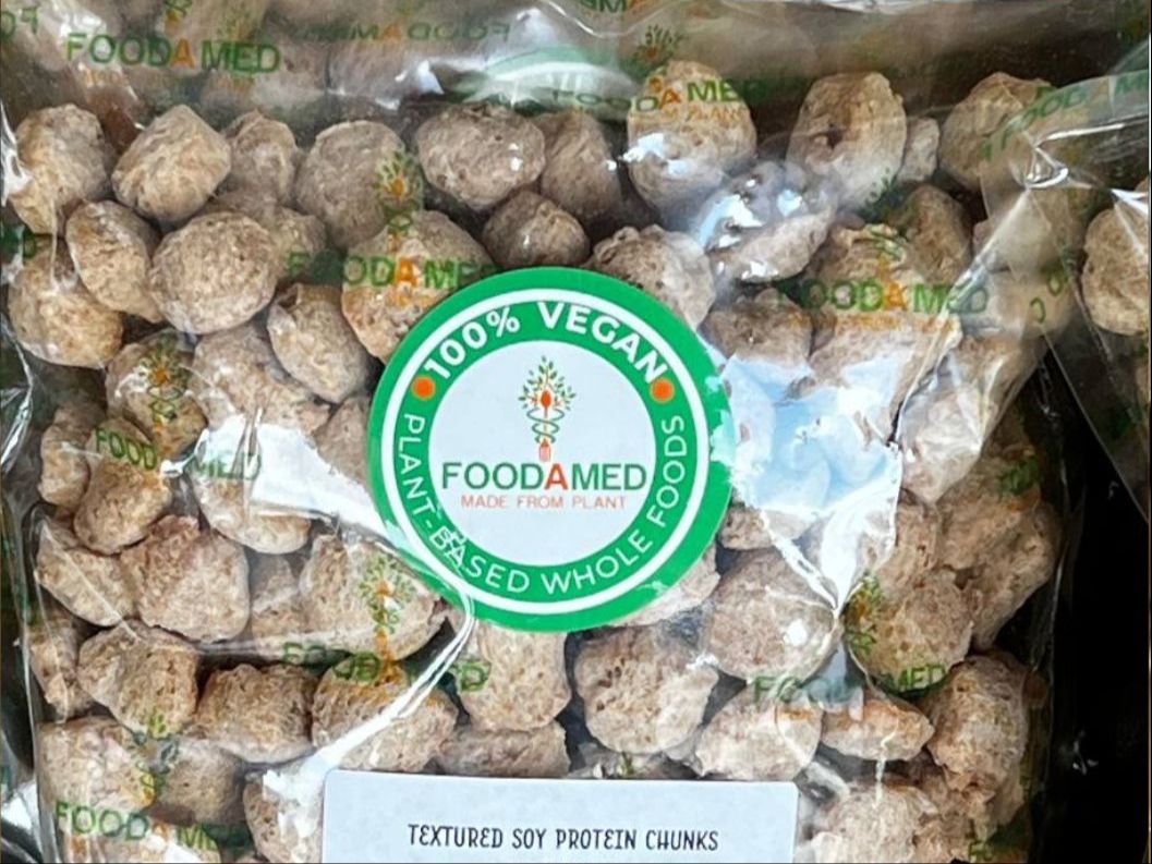 Textured Soy Protein Chunks 4oz.