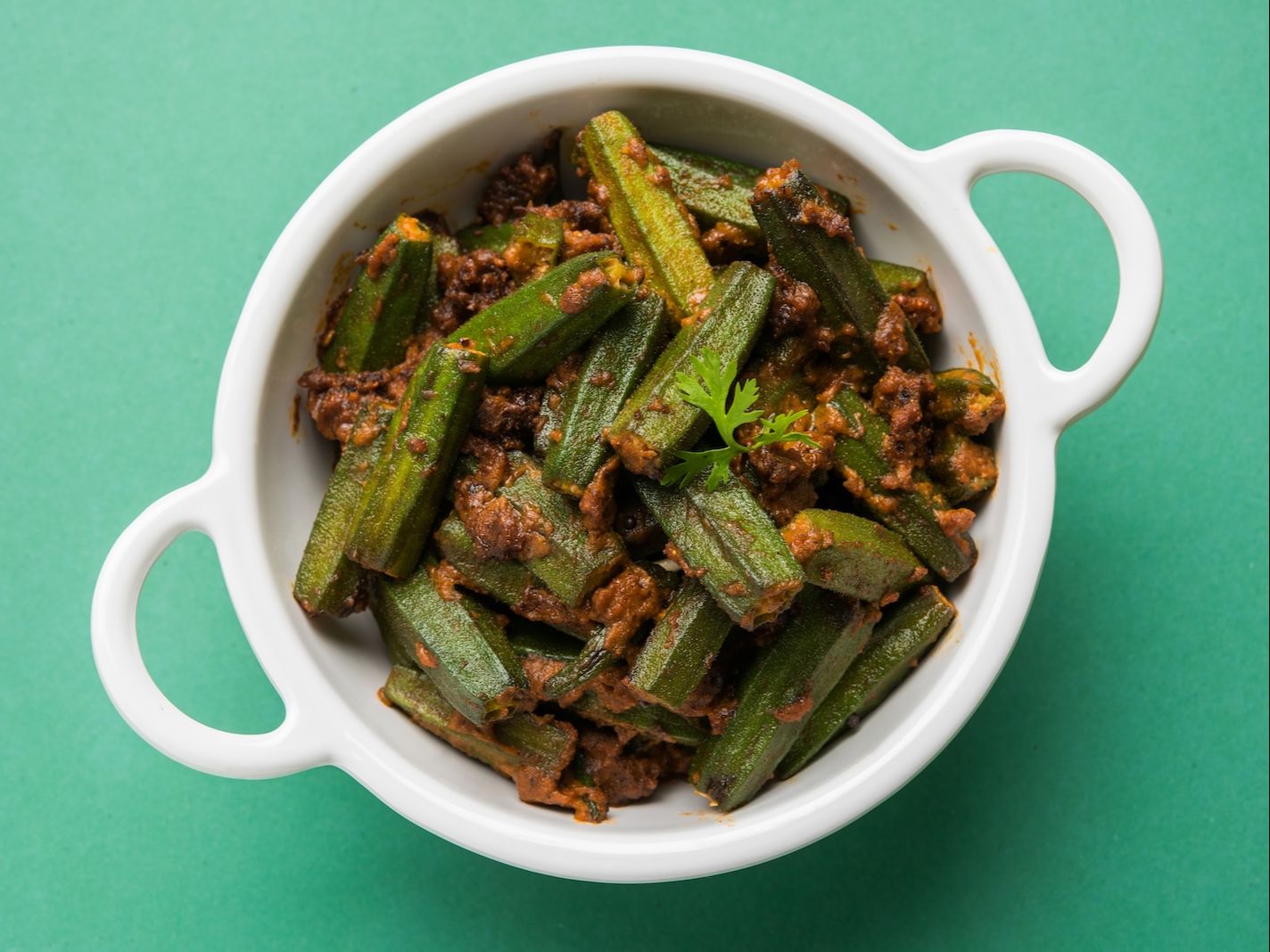 Okra Masala.