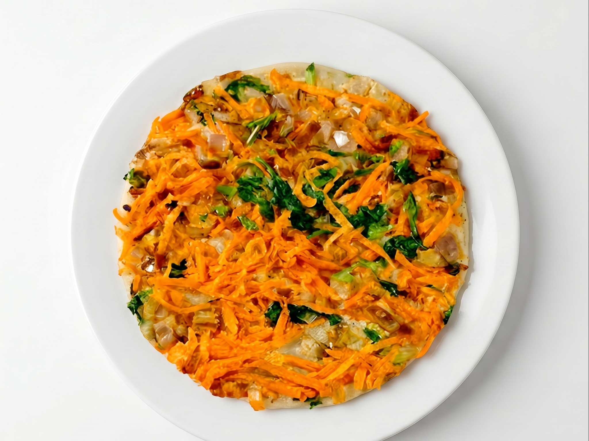 Cheddar Cheese Uttapam