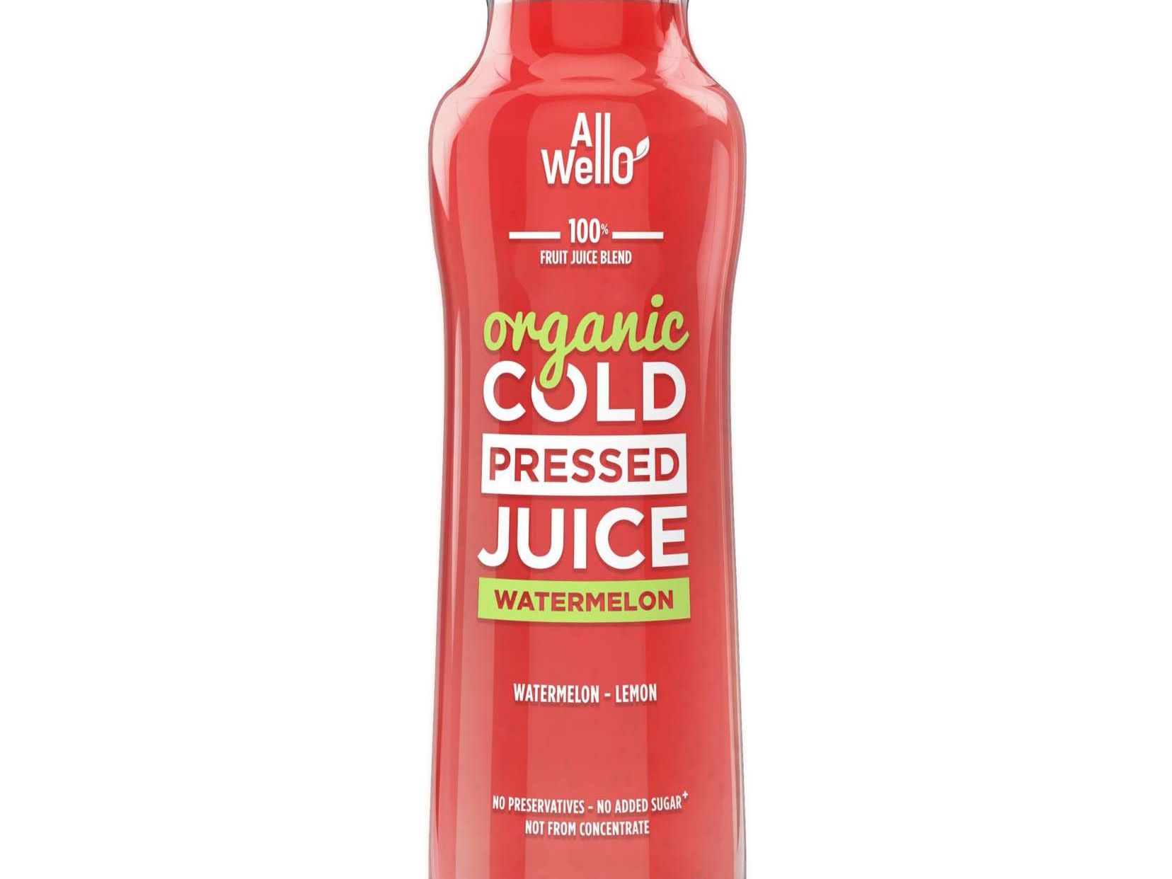 Awello Organic Pressed Juice.