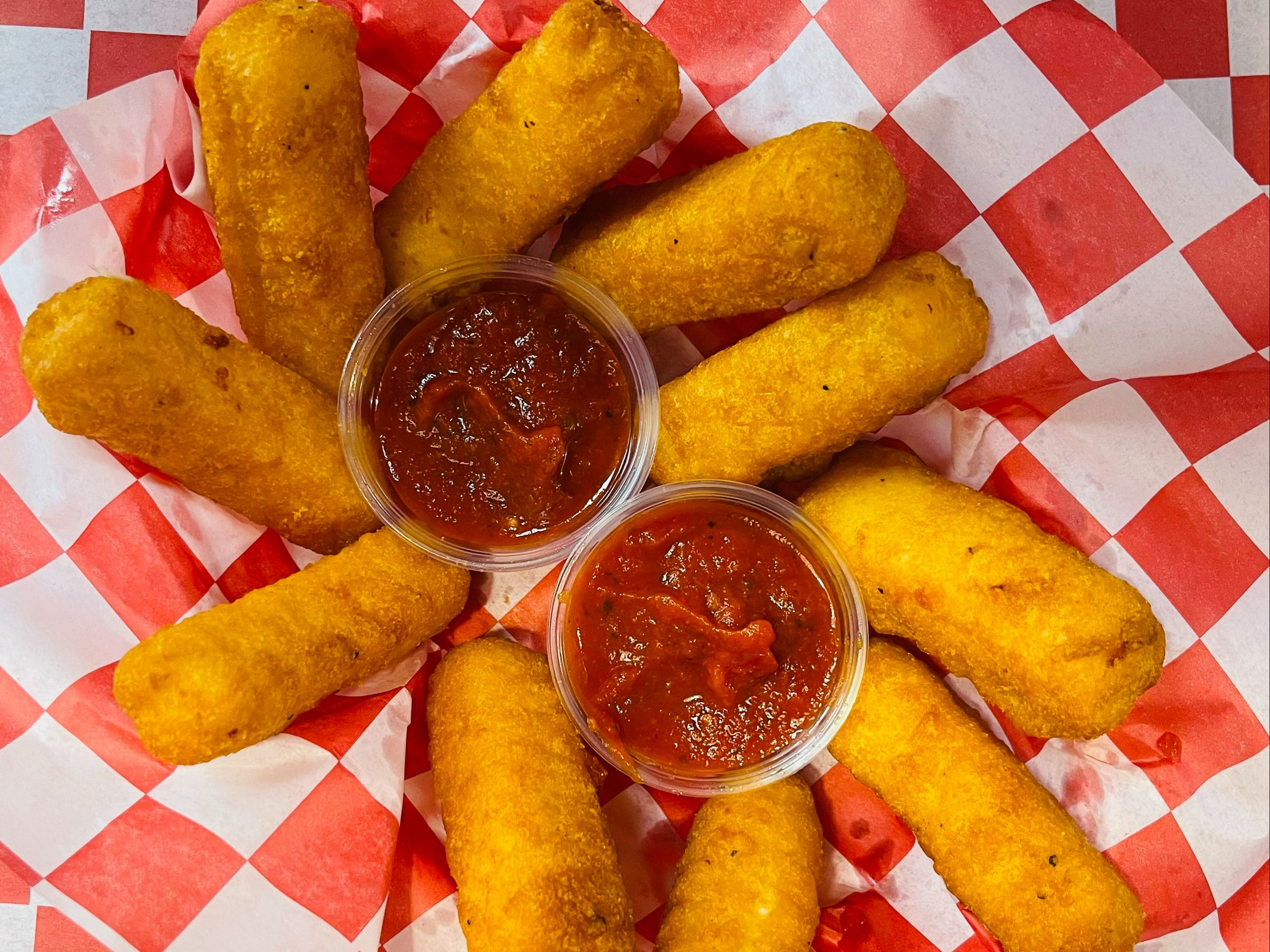 Mozzarella Sticks.