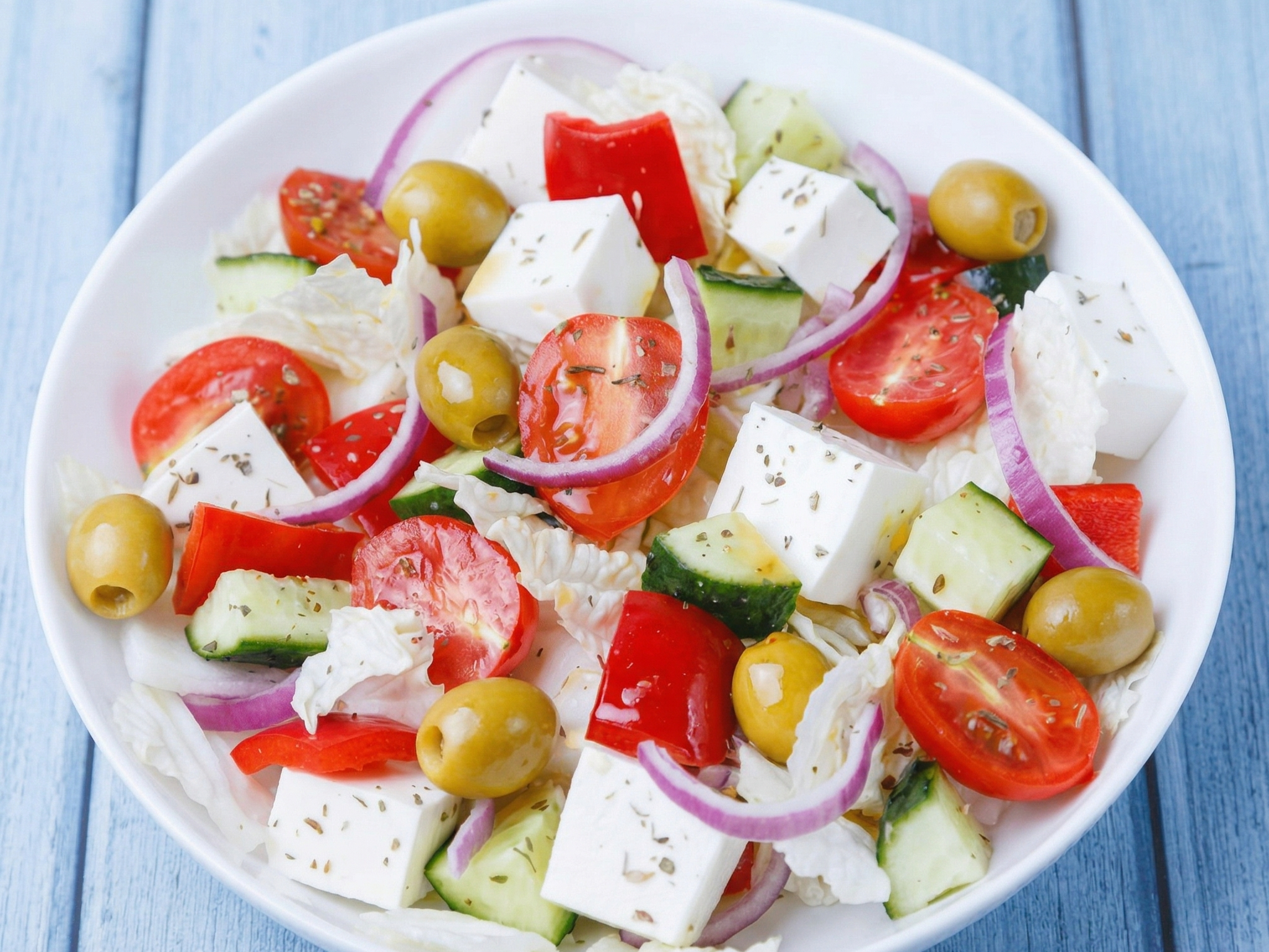 Fresh Greek Salad and More!