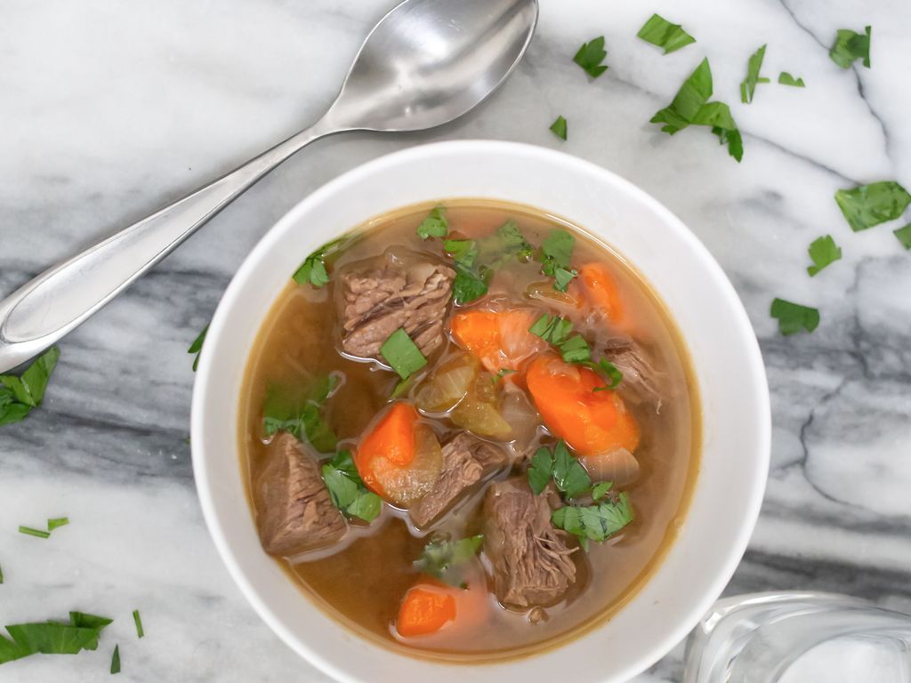 Sopa De Res/Beef Soup (Regular).