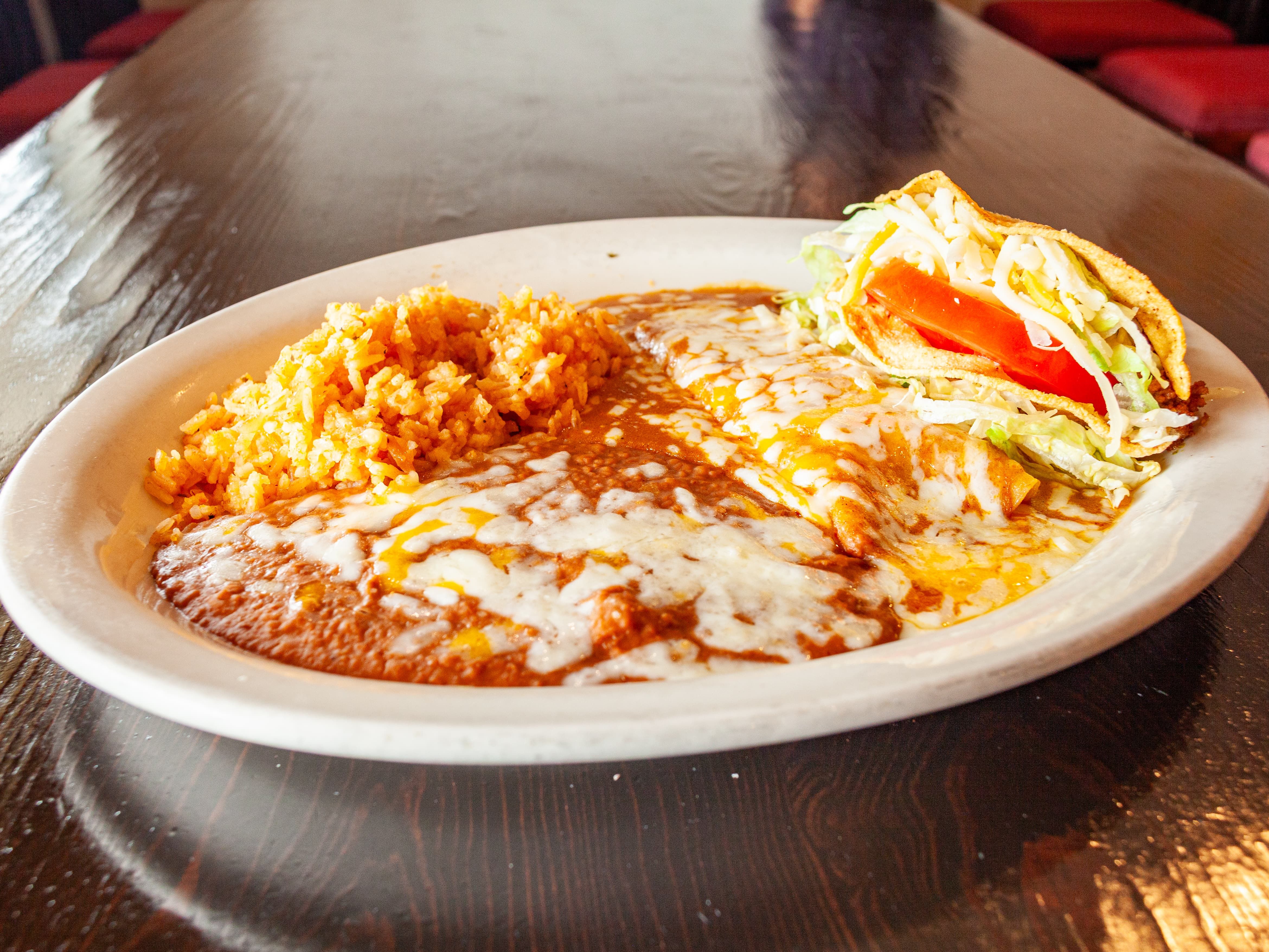 2. Enchilada & Taco