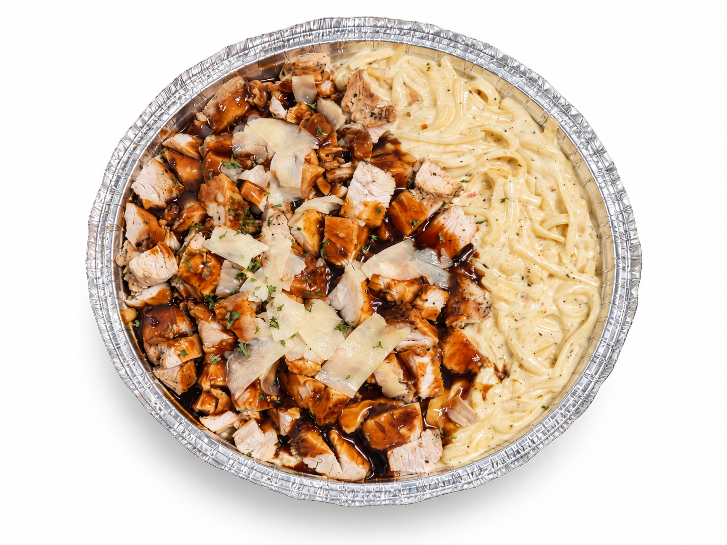 Jerk Chicken Alfredo.