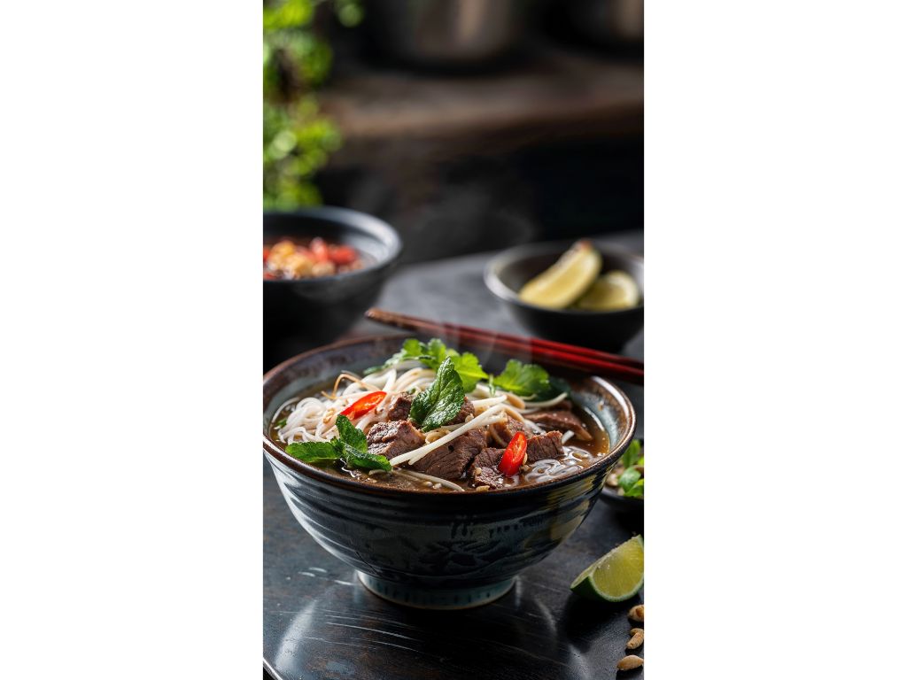 Beef Oxtails Pho/ Pho Duoi Bo.