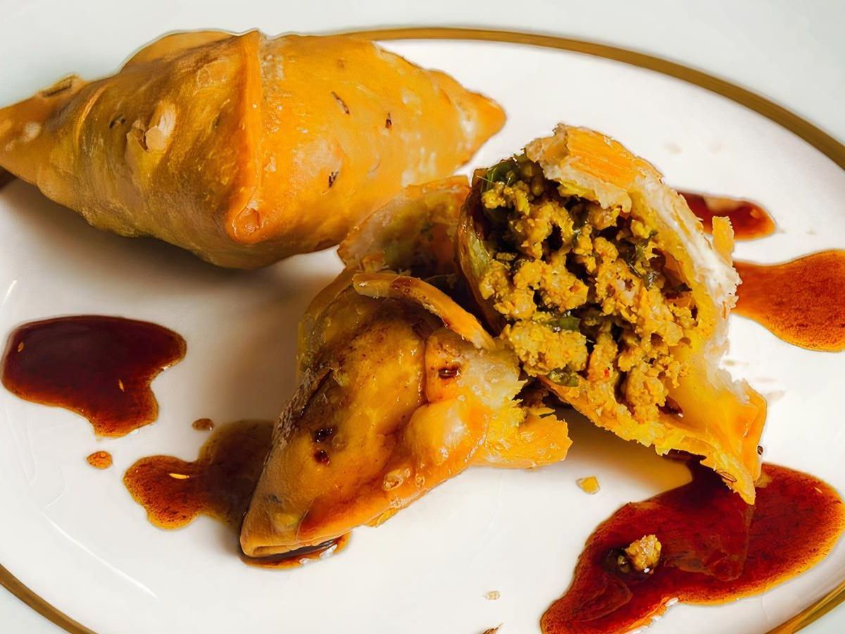 Meat Samosa.