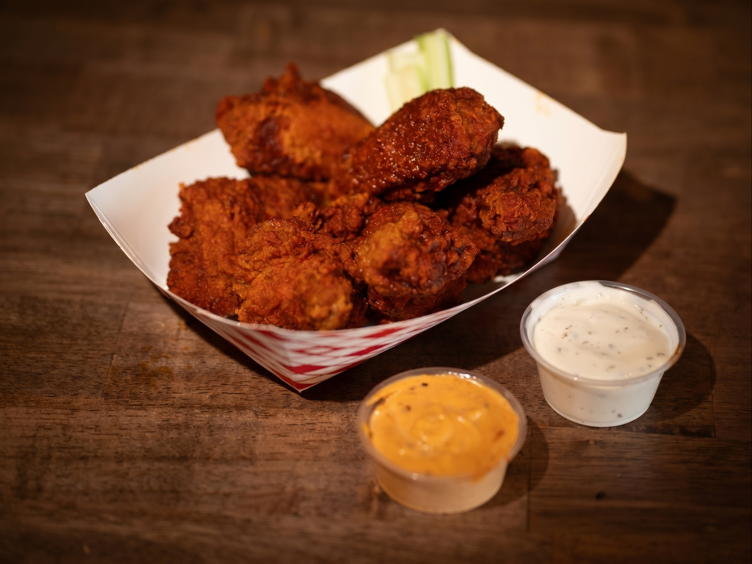 Flamin Wings (6 Pieces).