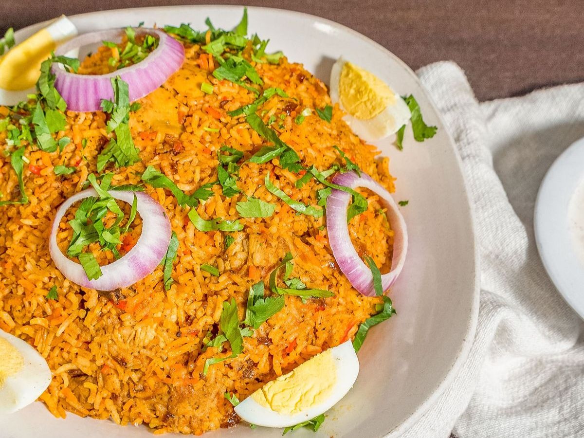 Chicken Biryani.