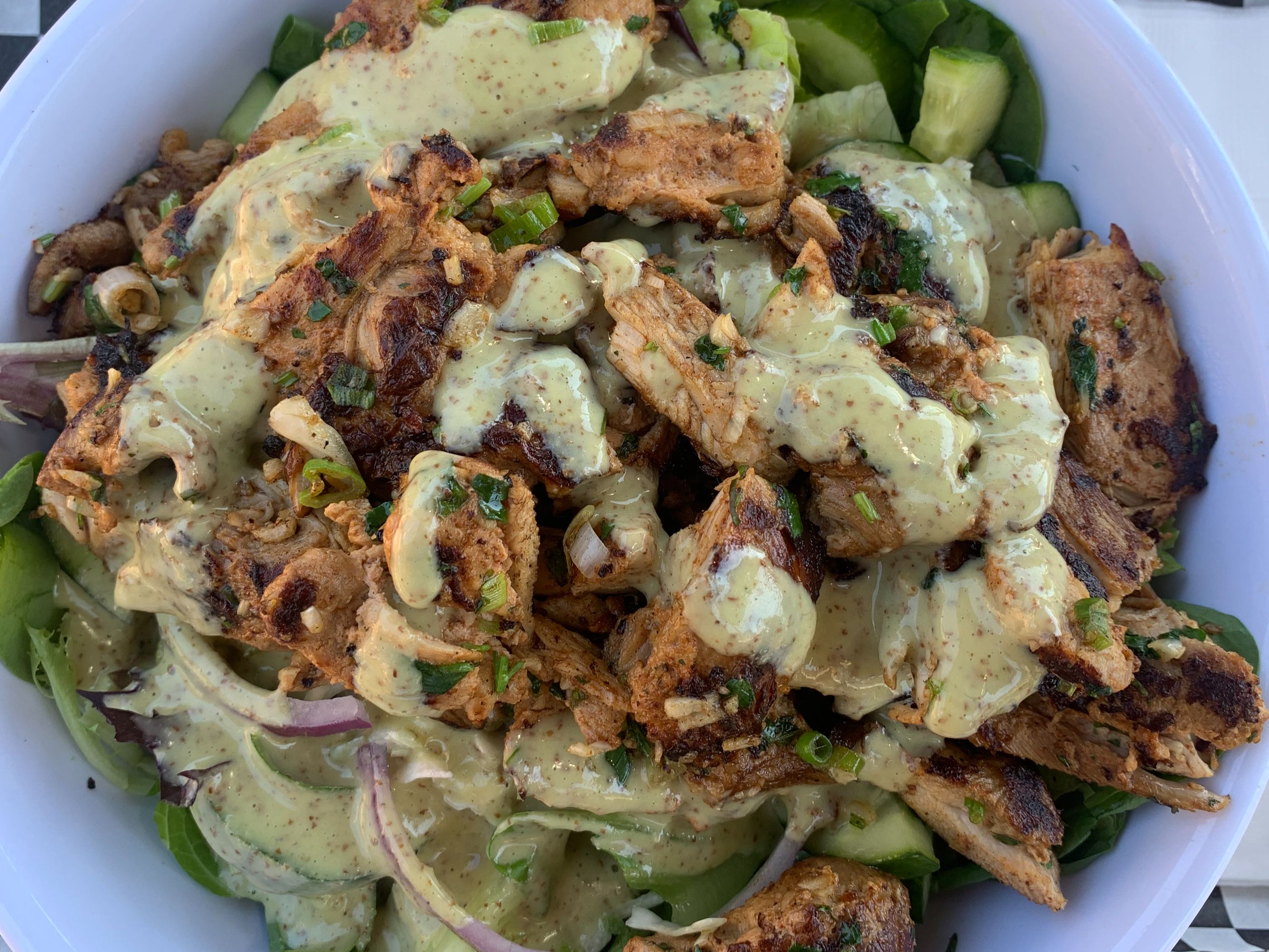 Crackin Grilled Chicken Salad.