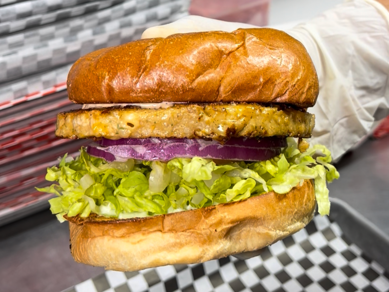 Veggie Burger.