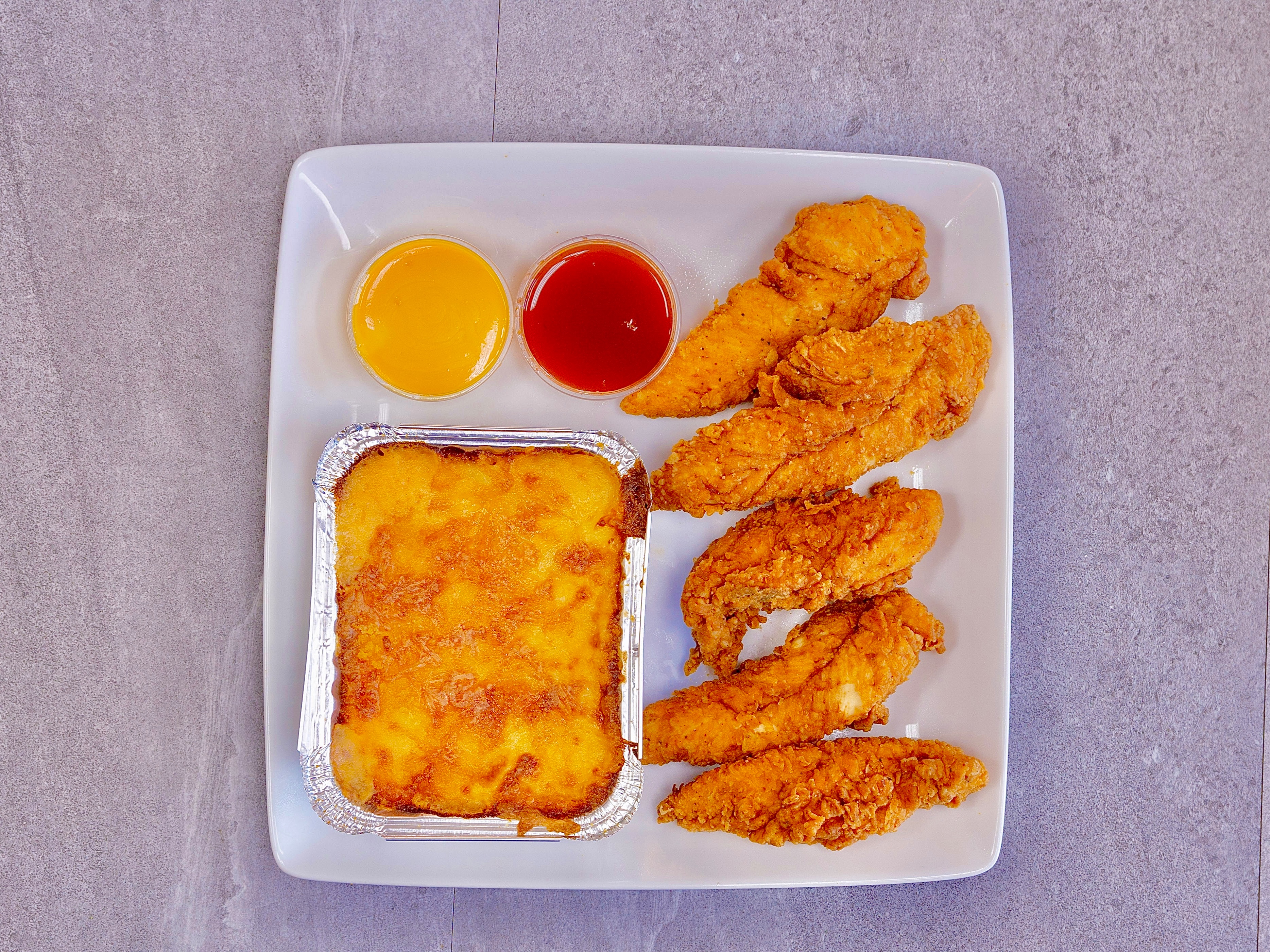 15 Tenders & 3 Sides.
