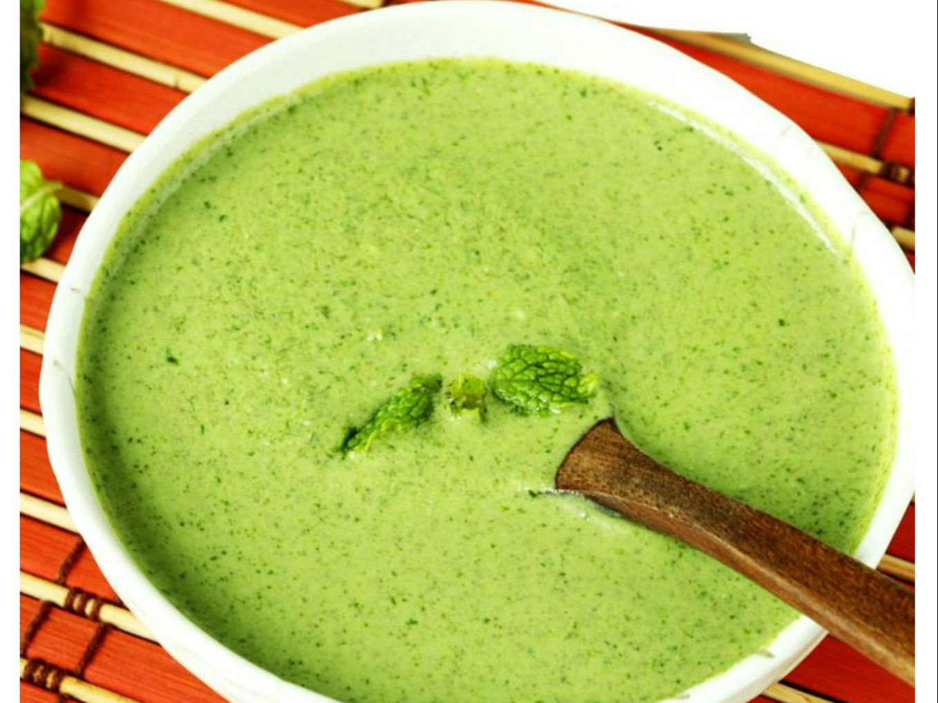 Mint Chutney.