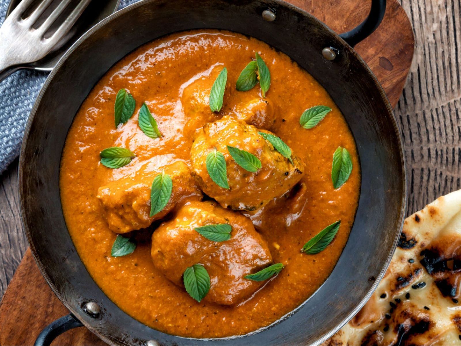 Lamb Tikka Masala.