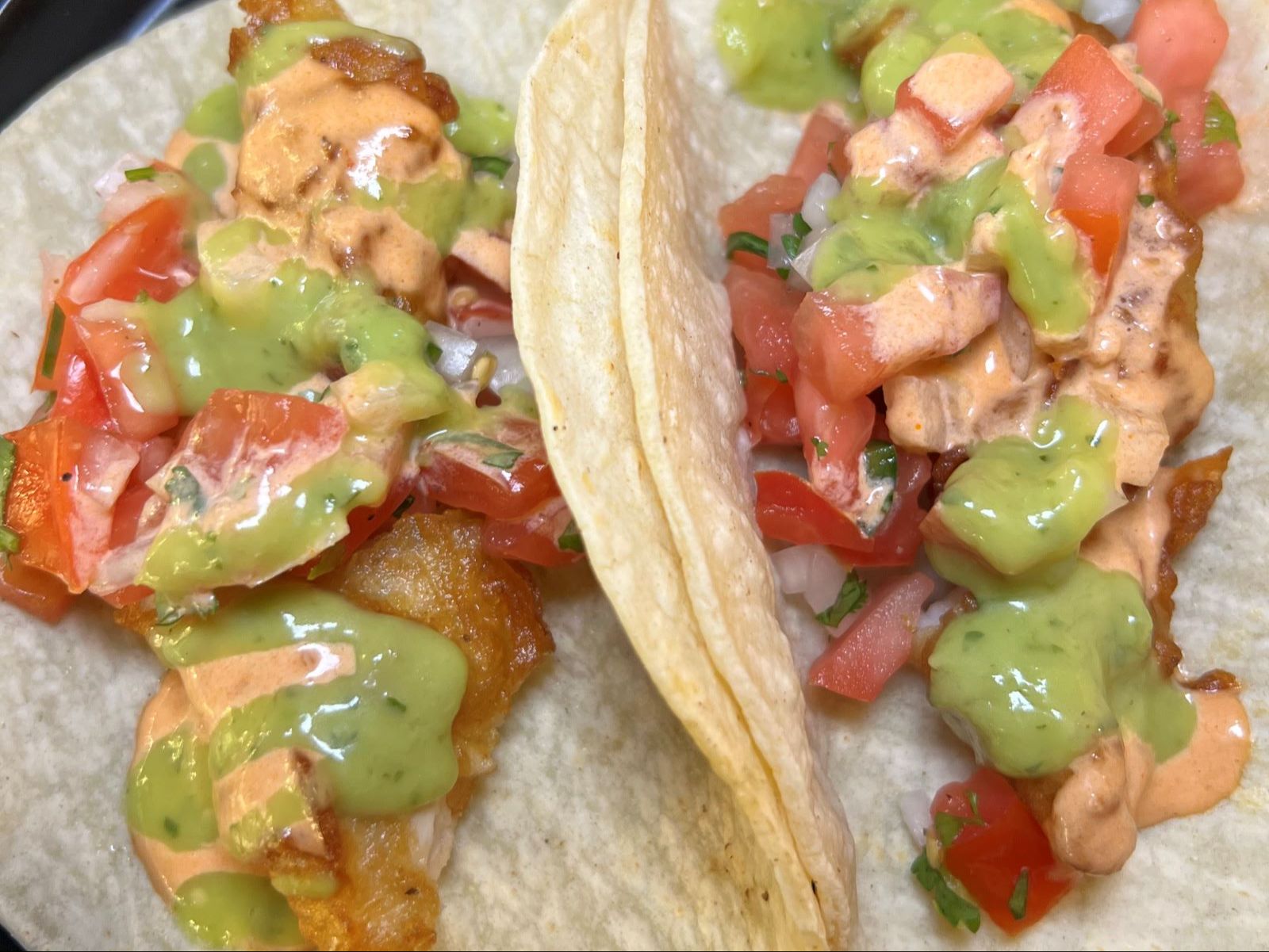 Fried Fish Street Taco.