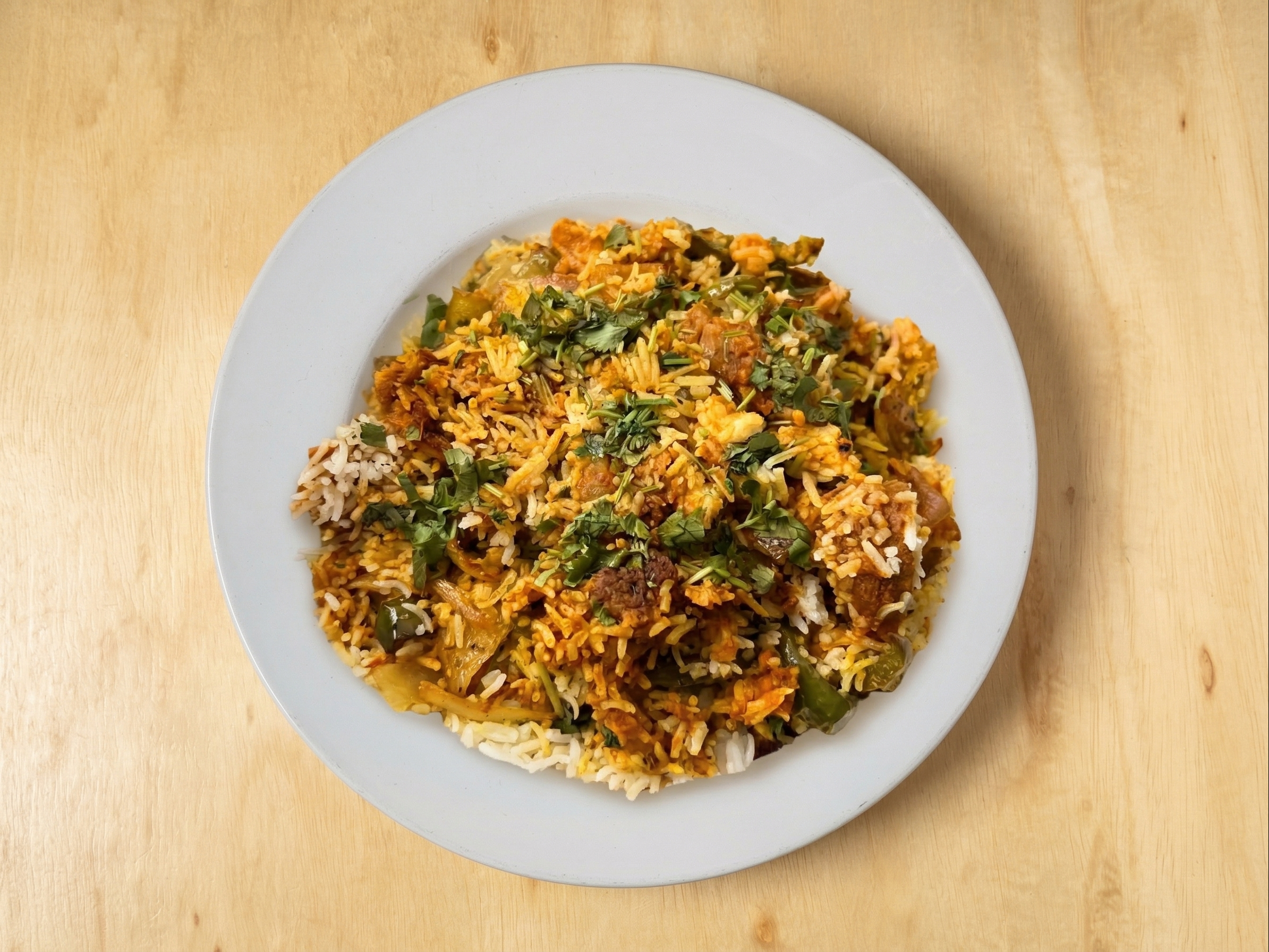 Goat Biryani.