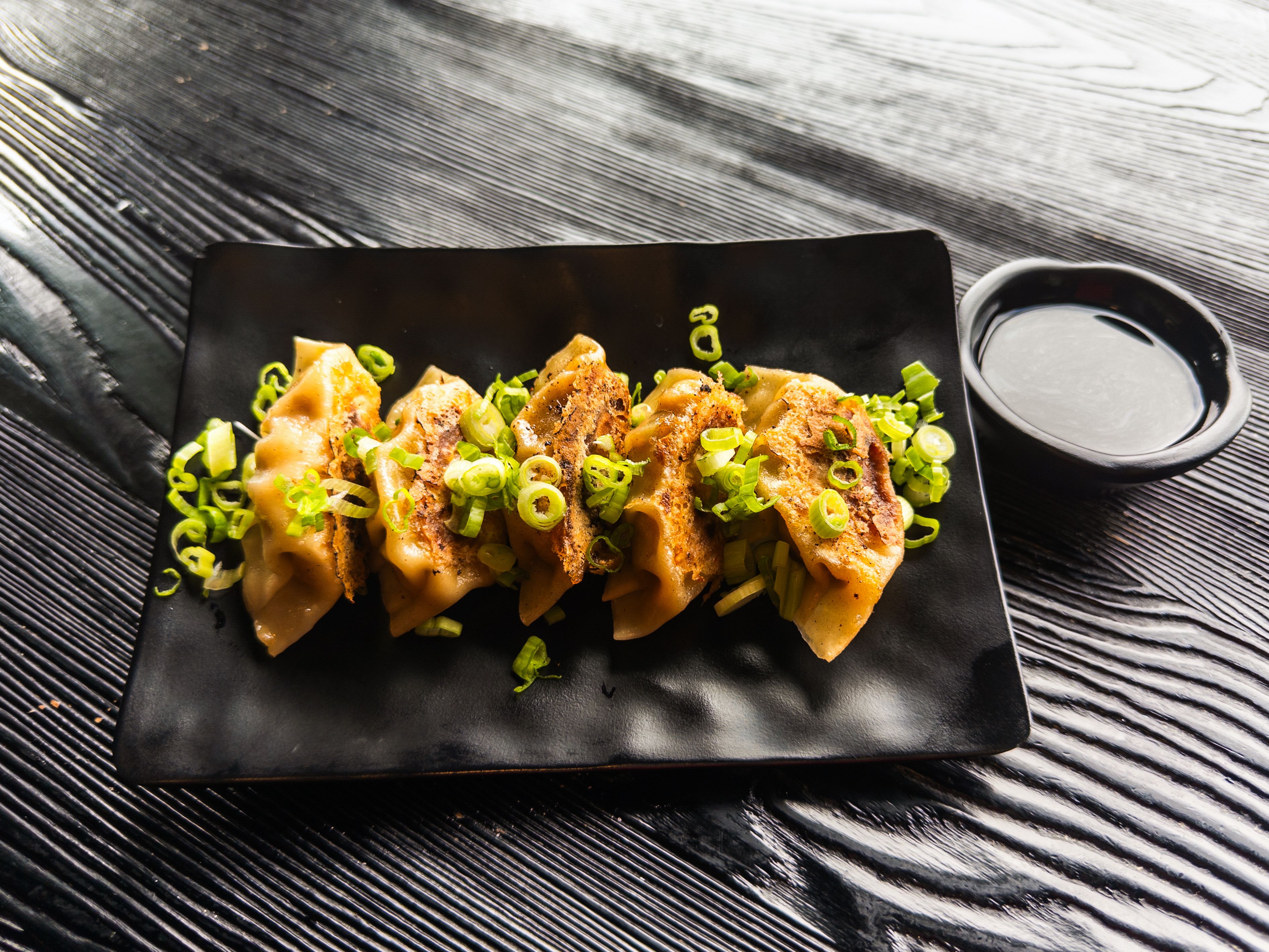 Pork Gyoza.