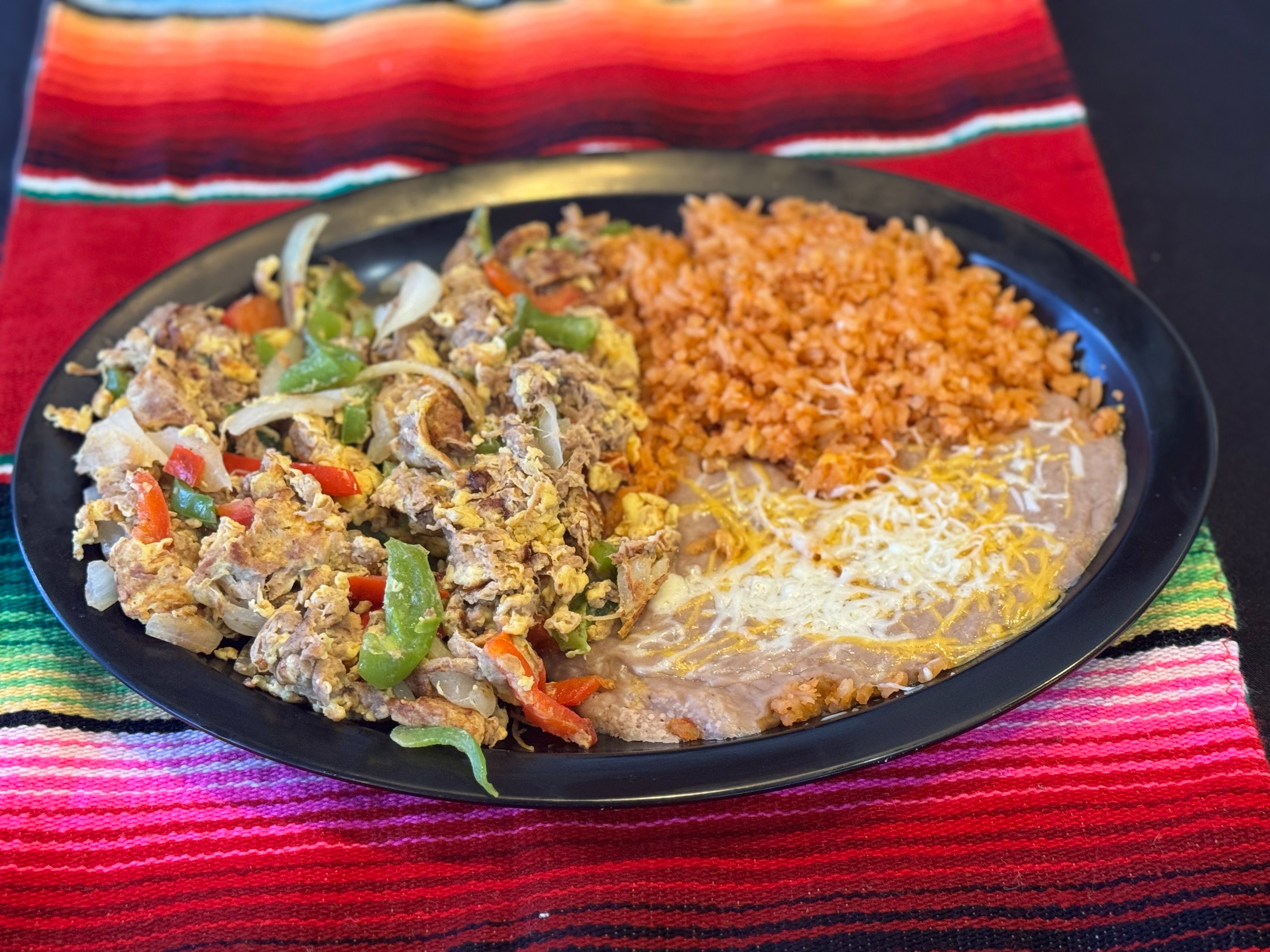 #11 Machaca Plate.