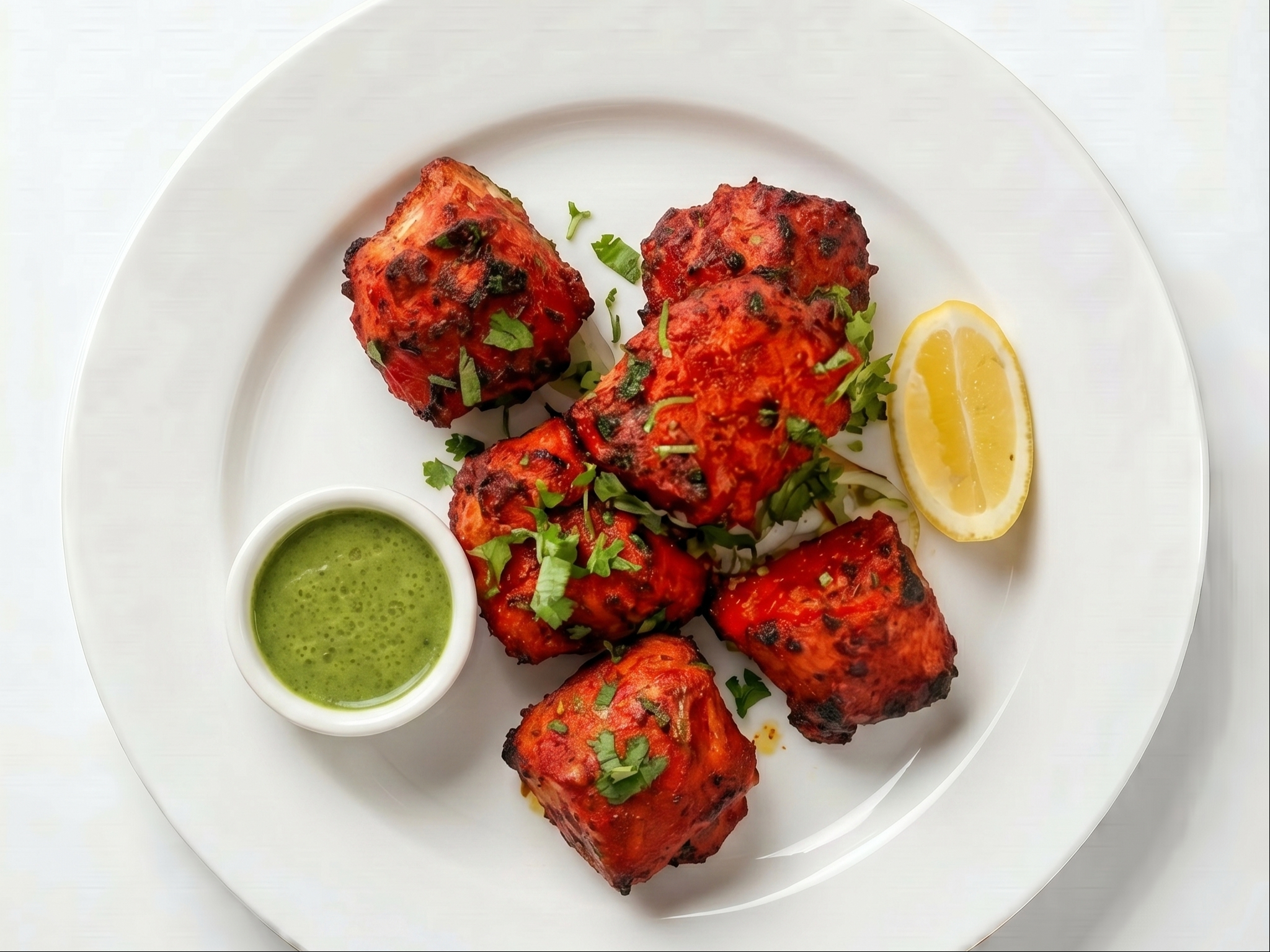 Chicken Tikka Kebab.