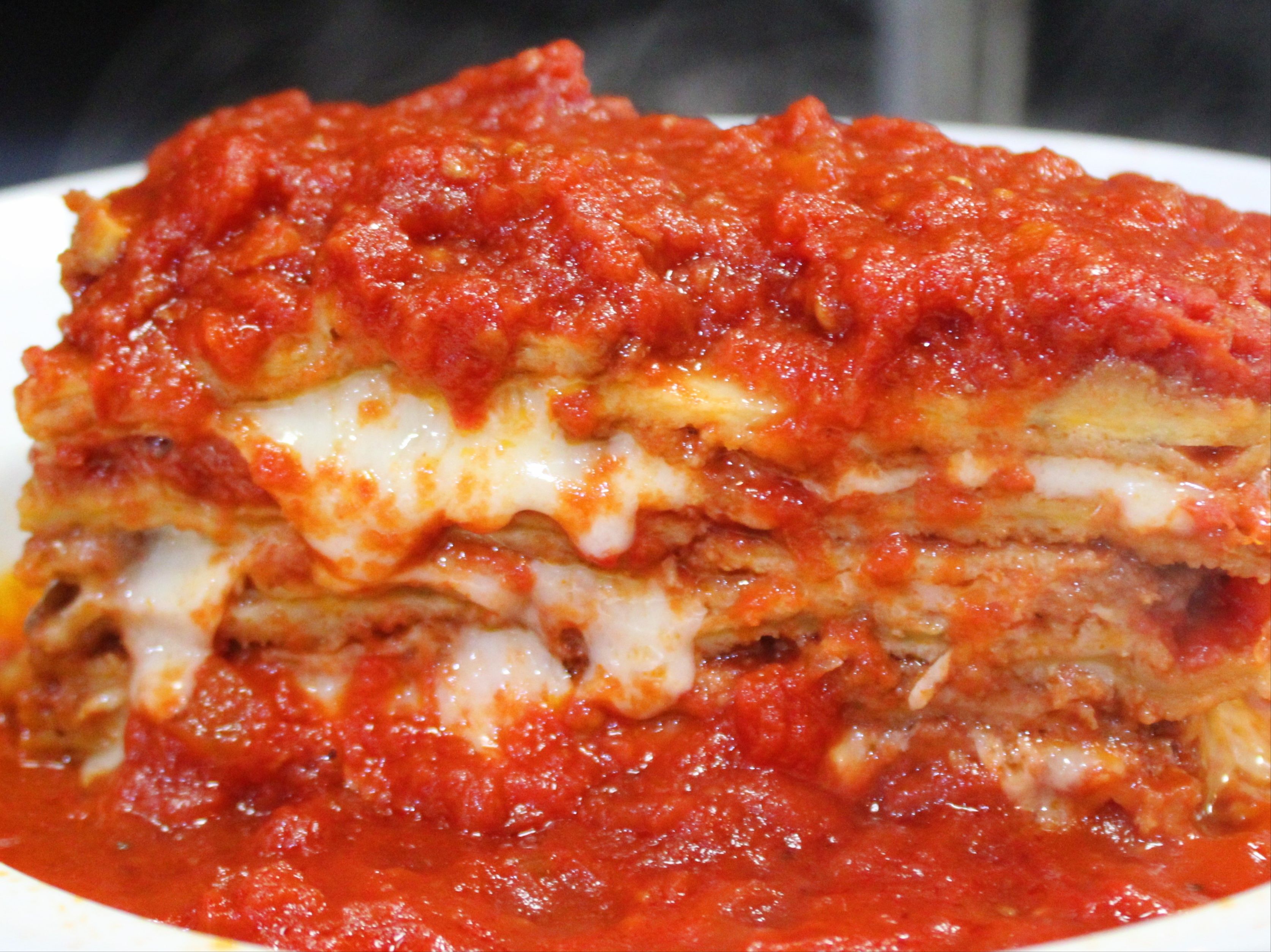 Eggplant Parmigiana Entree