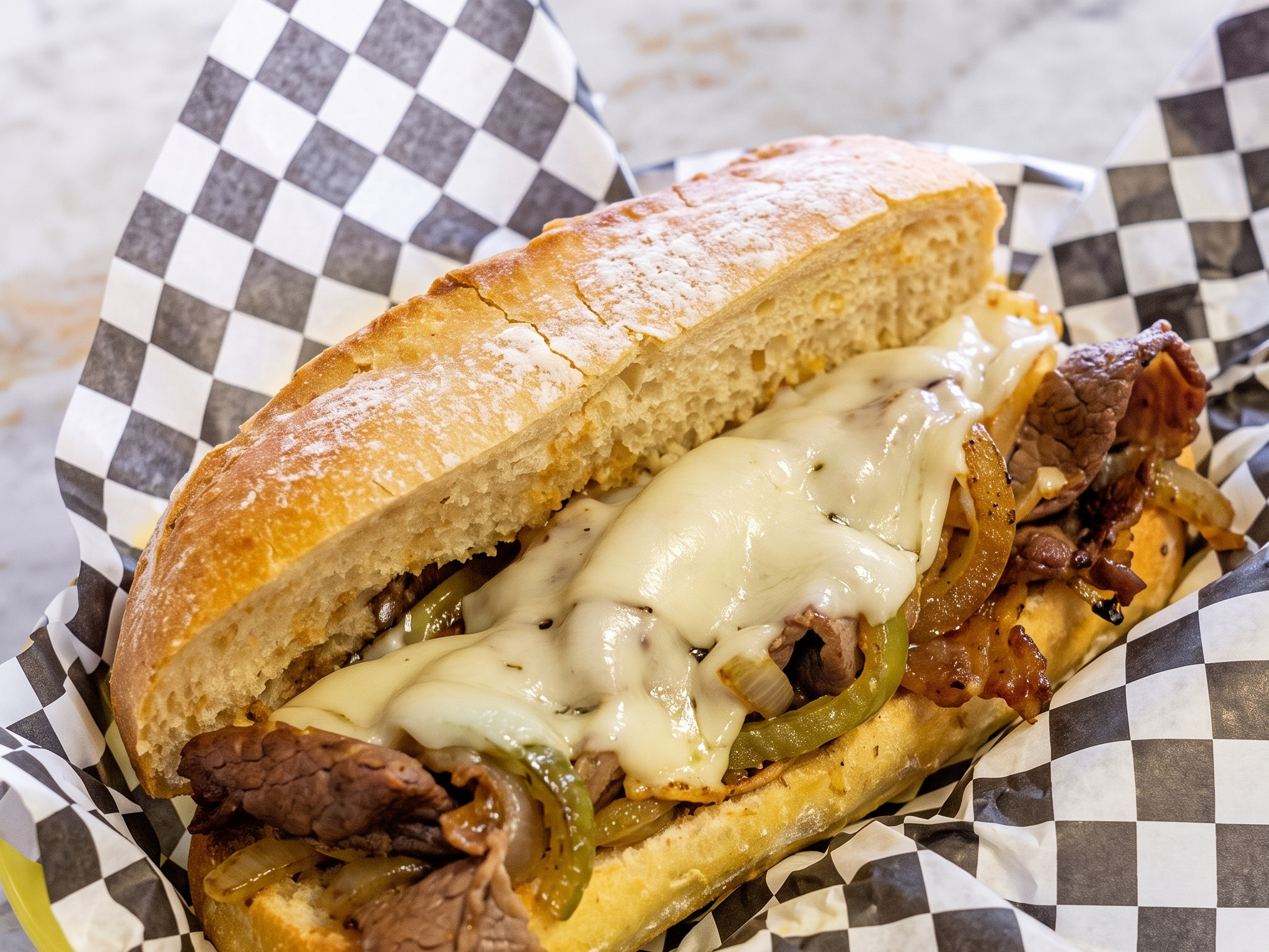 Manhattan Toasted Sub.