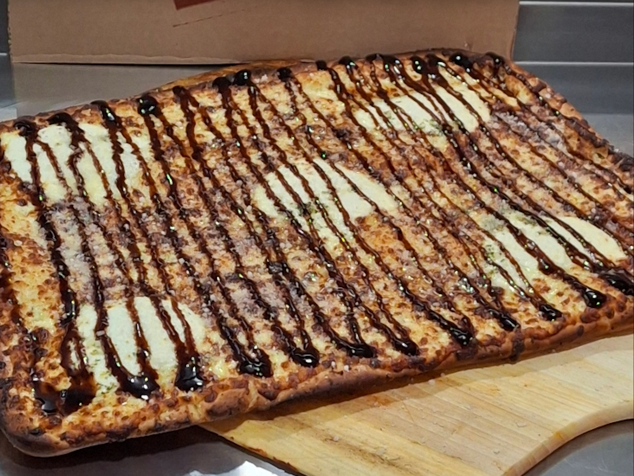 Balsamic White Pie.