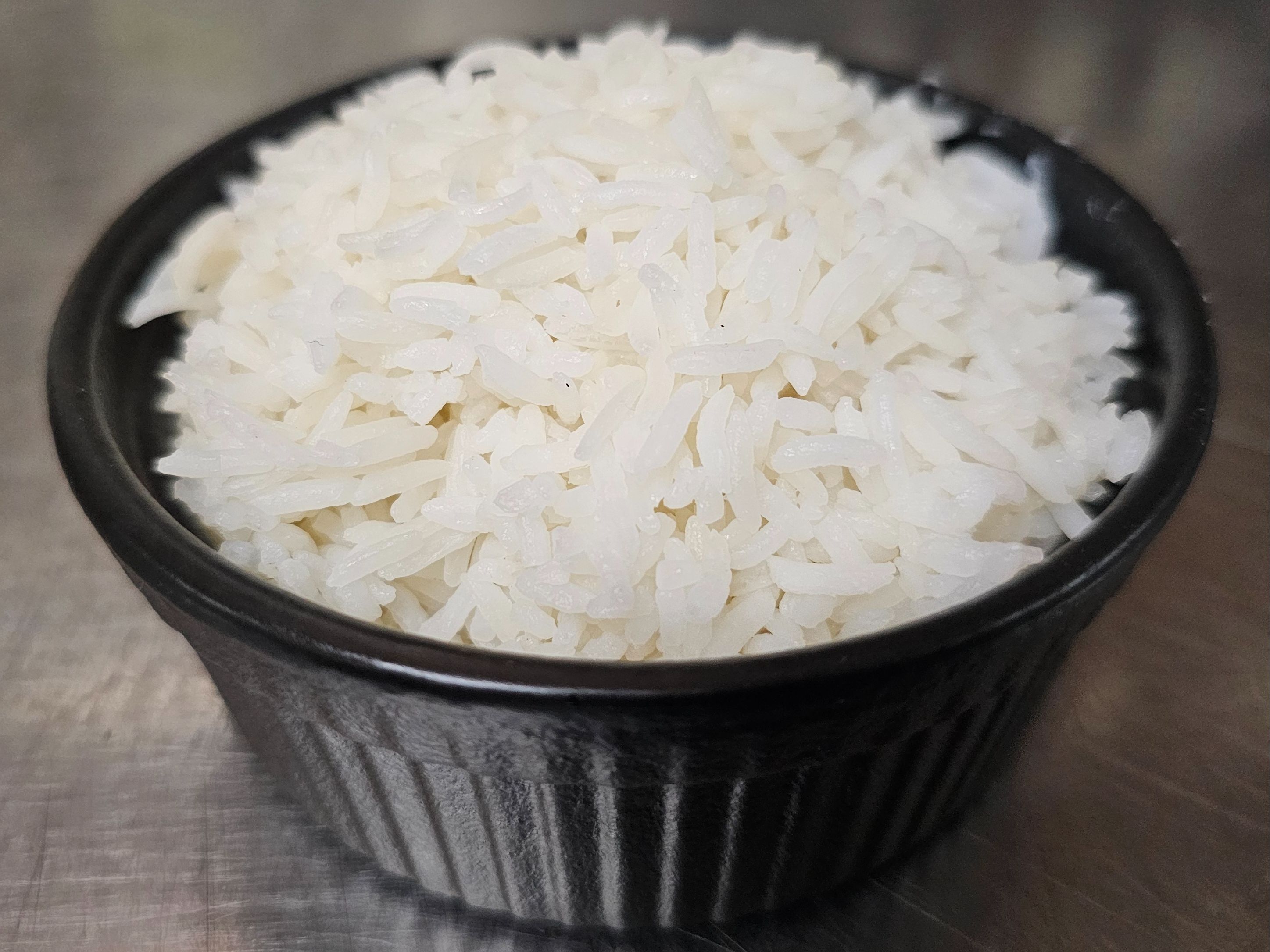 WHITE RICE.