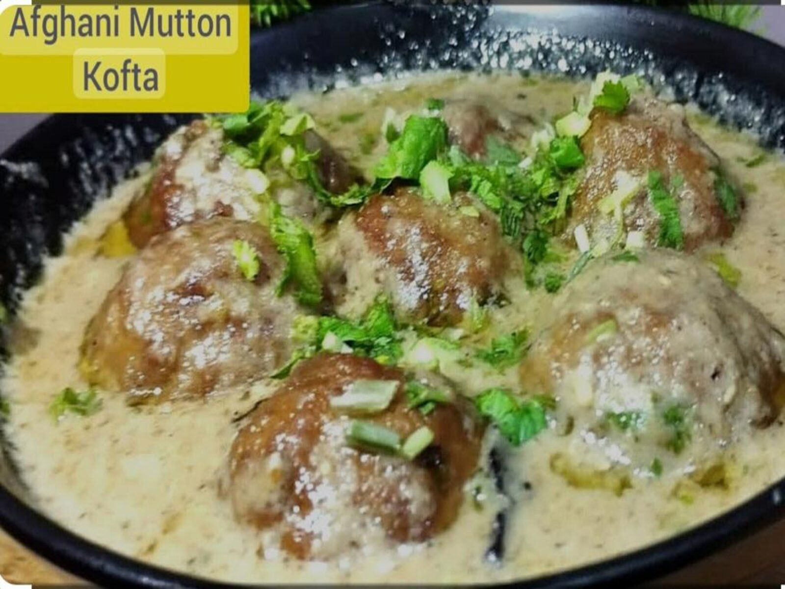 Afghani Mutton Kofta.