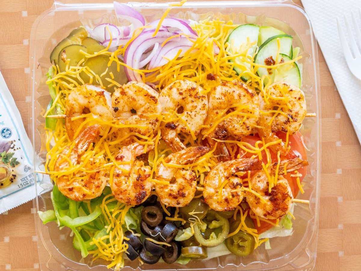 Grilled Shrimp salad
