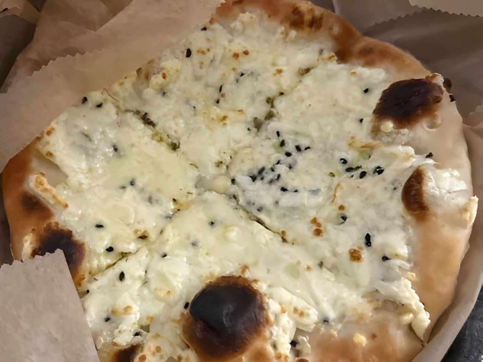 White Cheese - Flat Bread.