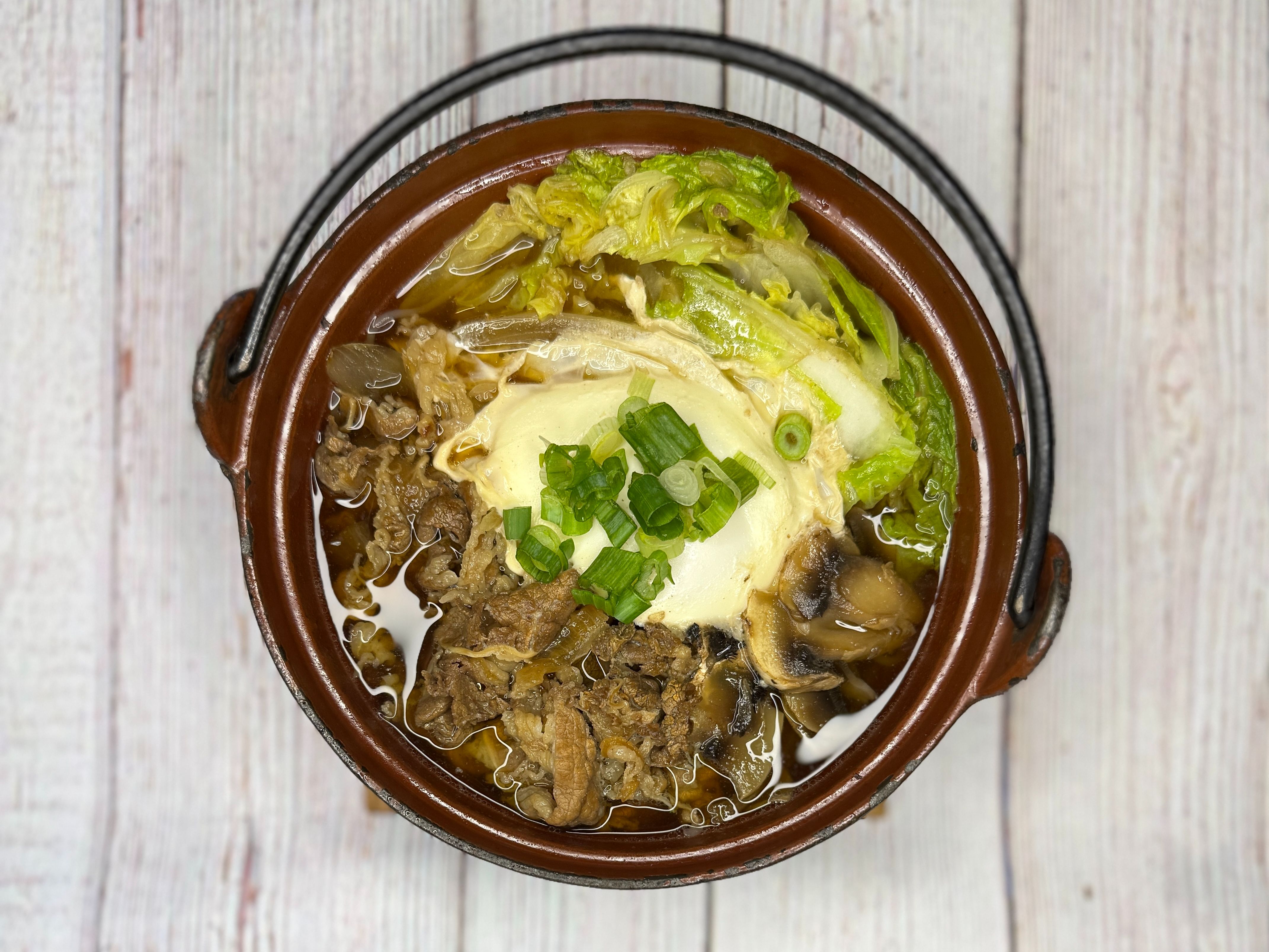 D3. Beef Sukiyaki.