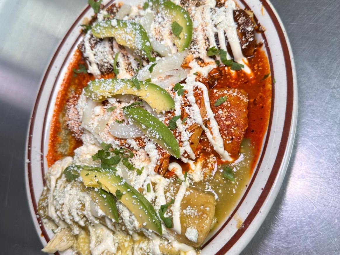 Trio Enchiladas.