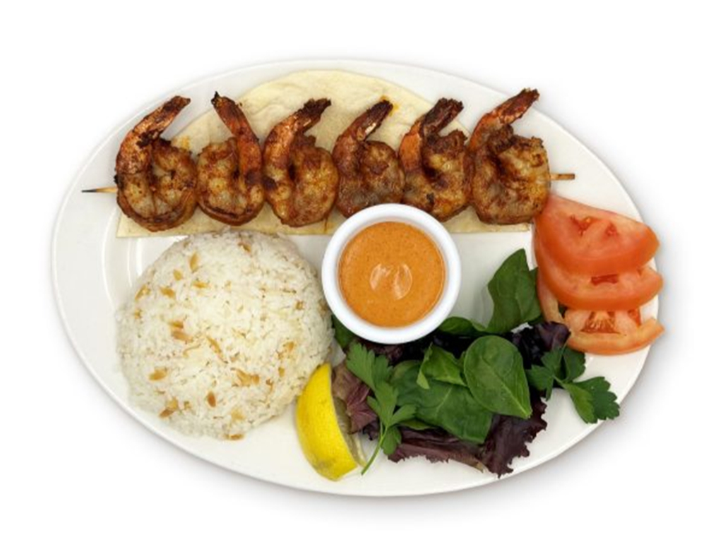 GRILL SHRIMP.
