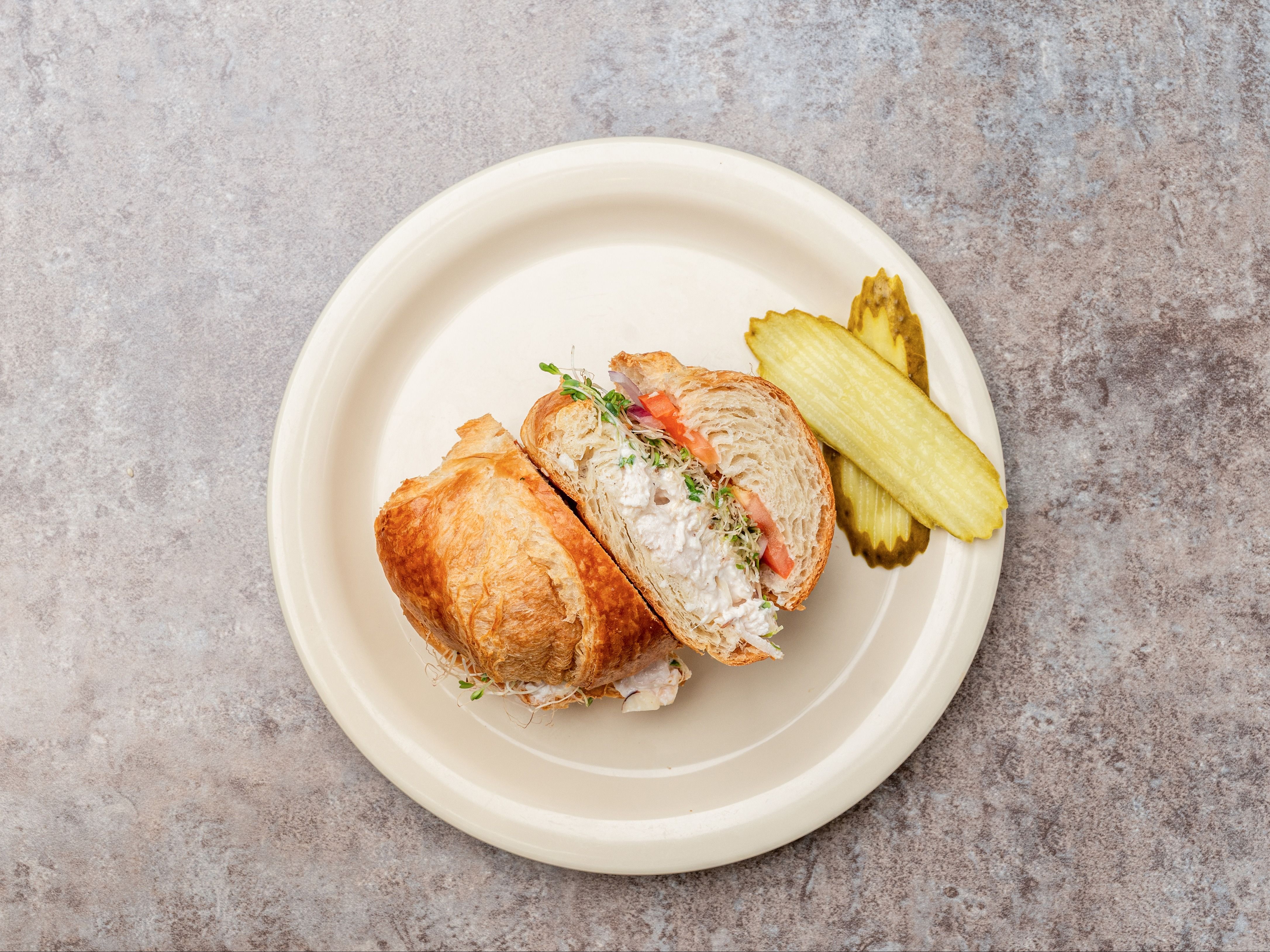 Chicken Salad Croissant.