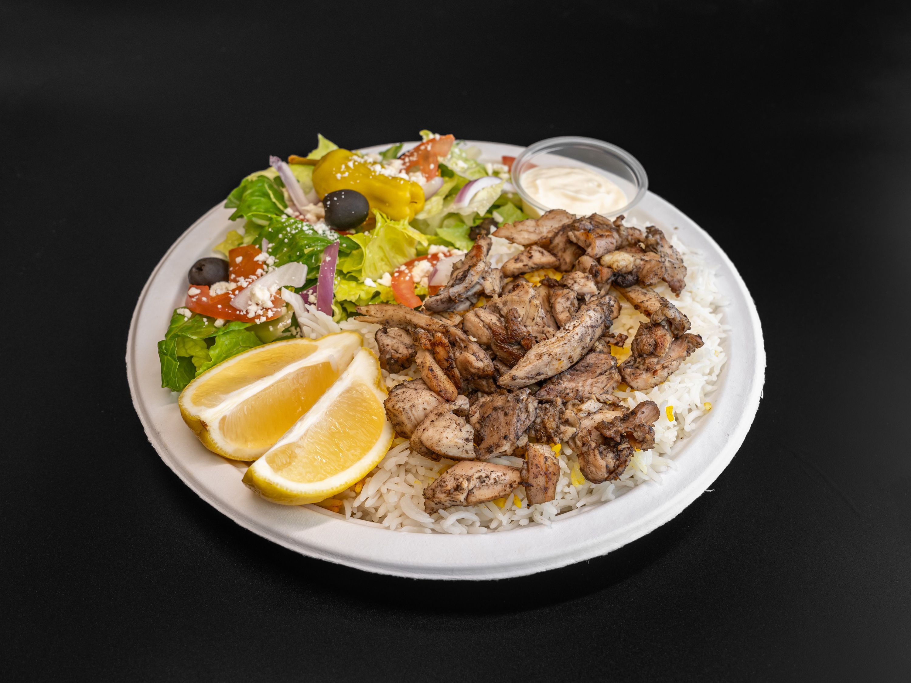 7. Shawarma Plate.