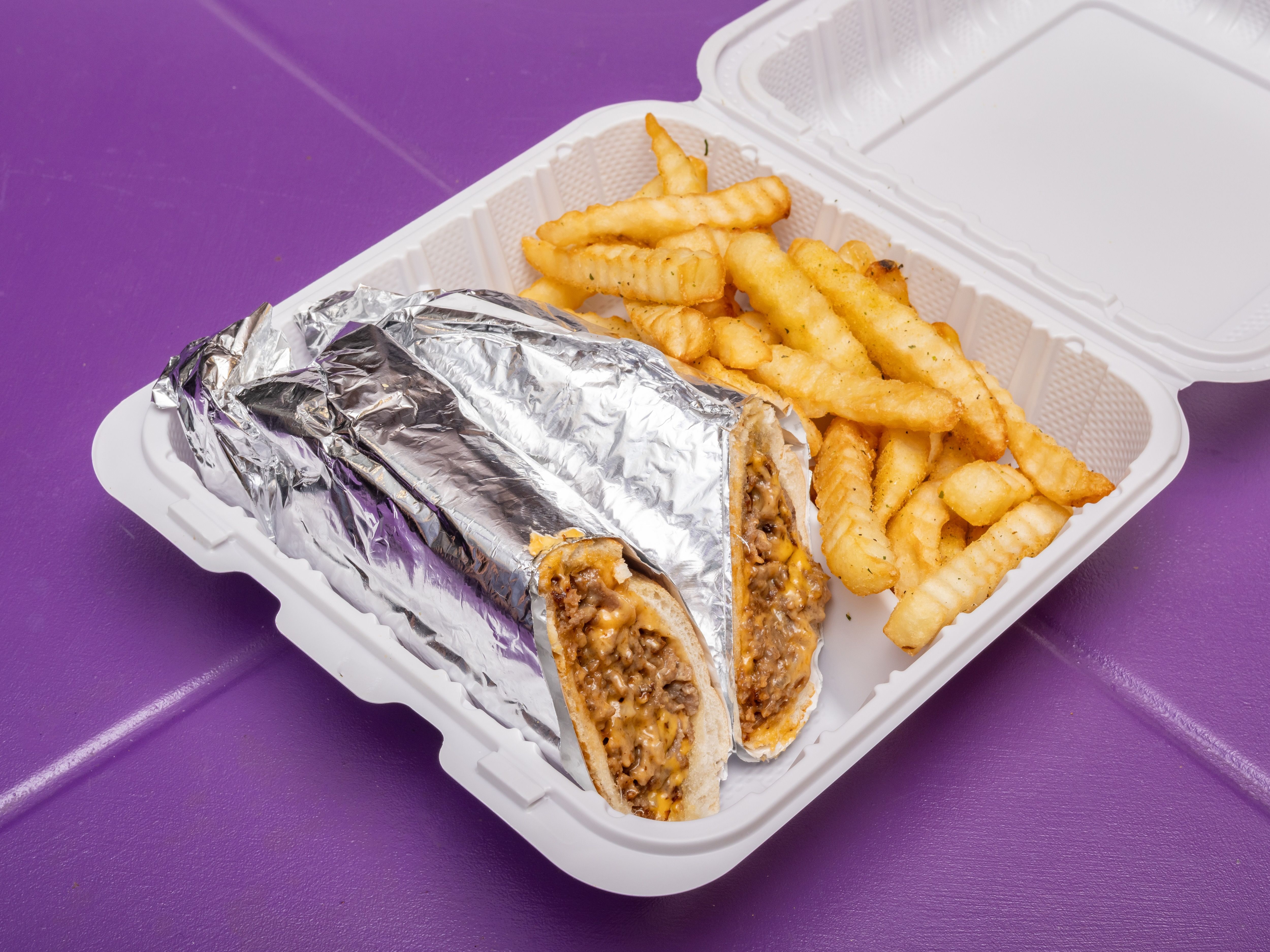 Shawerma Philly Cheesesteak Meal